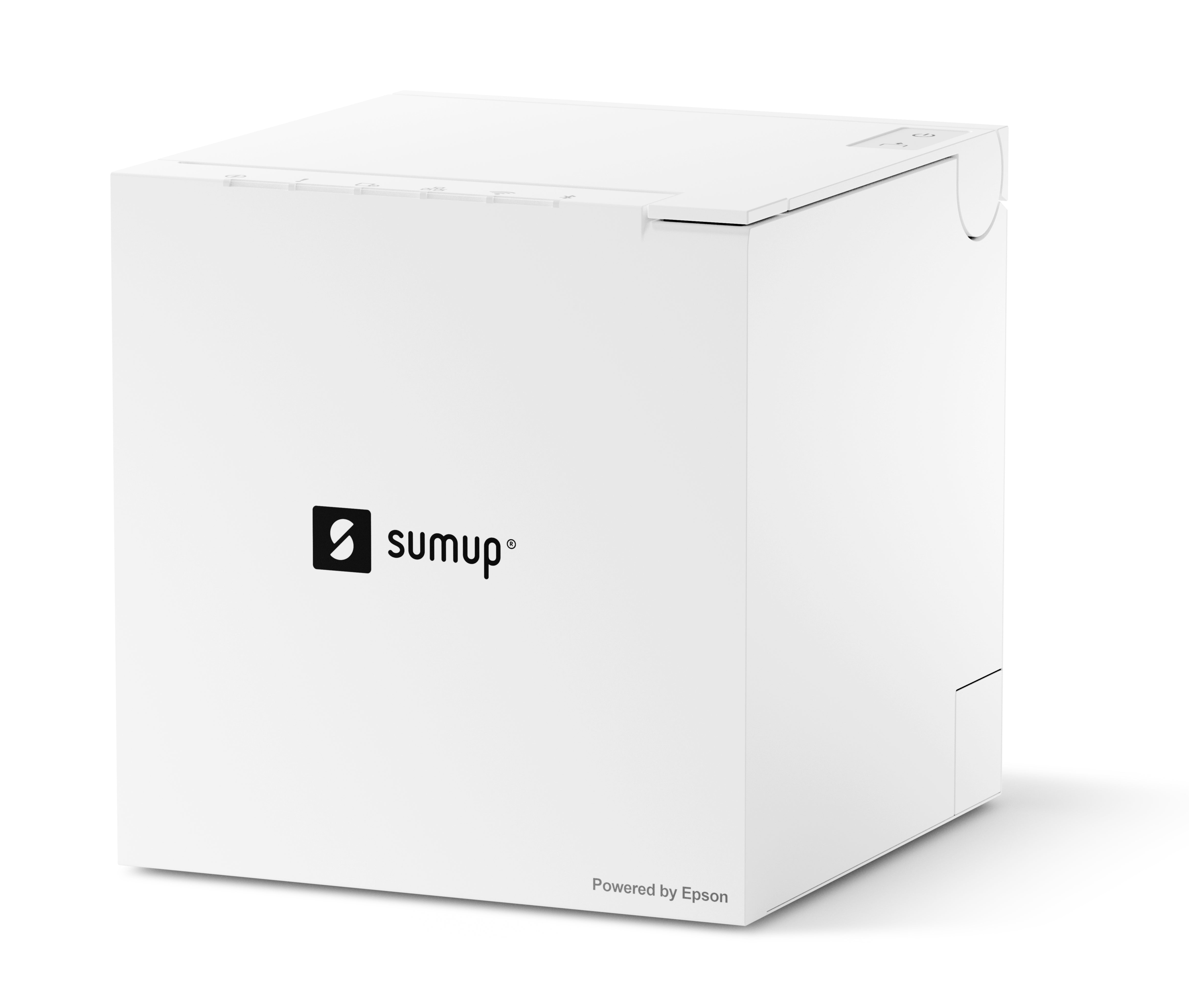 SumUp Epson TM-m30III – POS-Drucker, Thermodirekt, 58–80 mm, 300 mm/s, USB/Bluetooth/WLAN, Weiss