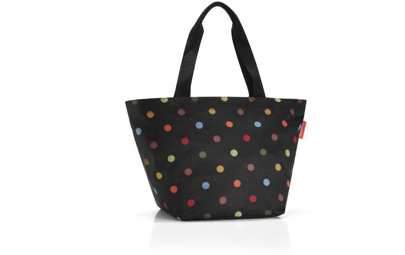 Reisenthel Einkaufstasche Shopper M – 15 l – 51 × 30,5 × 26 cm – Polyester – Punkte