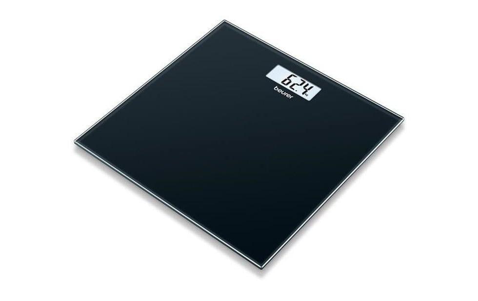 Beurer Universalwaage GS10 – Tragkraft 180 kg, Sicherheitsglas, Batterie, Schwarz