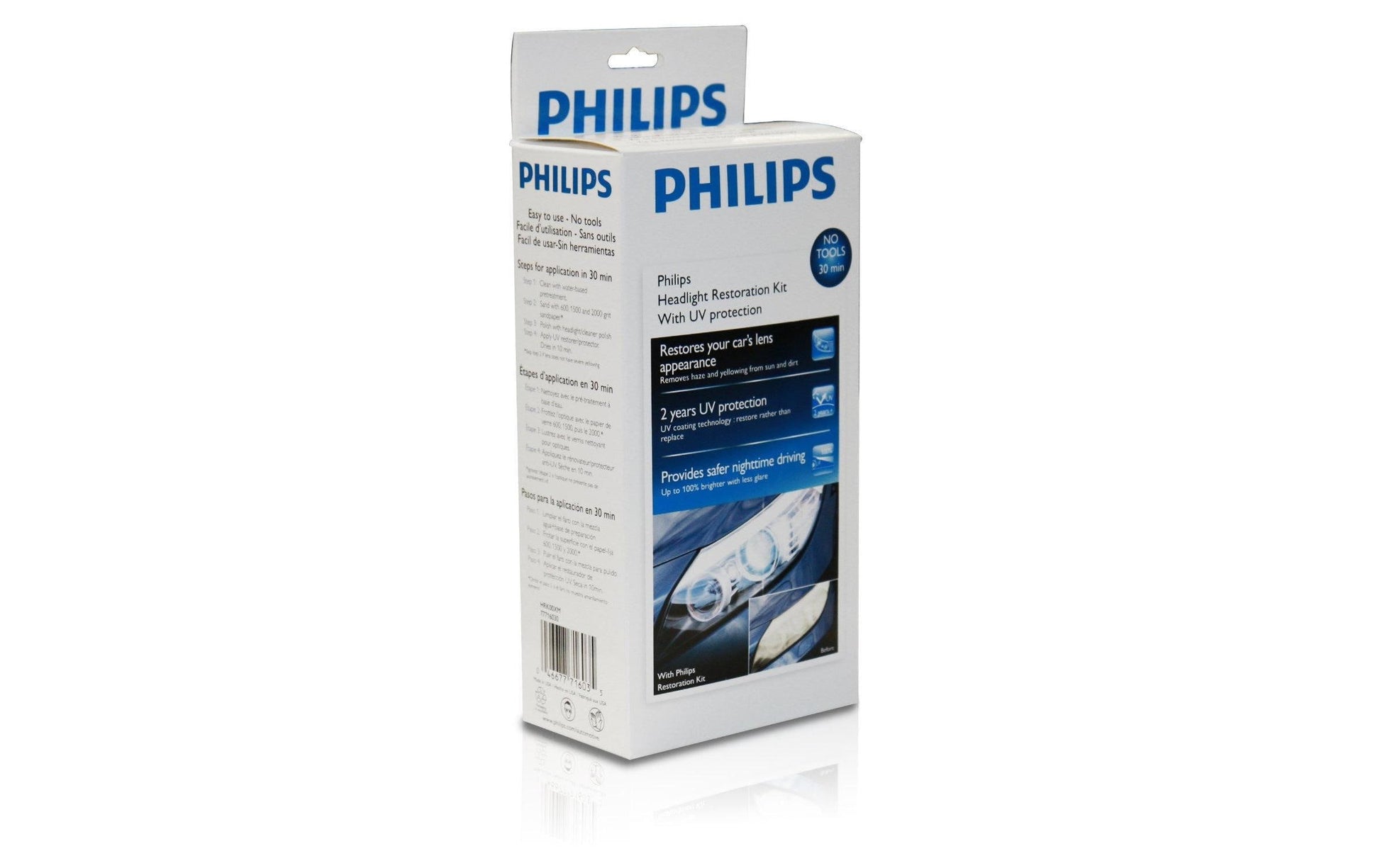 Philips Scheinwerfer-Aufbereitungs-Set XM – für Scheinwerfer