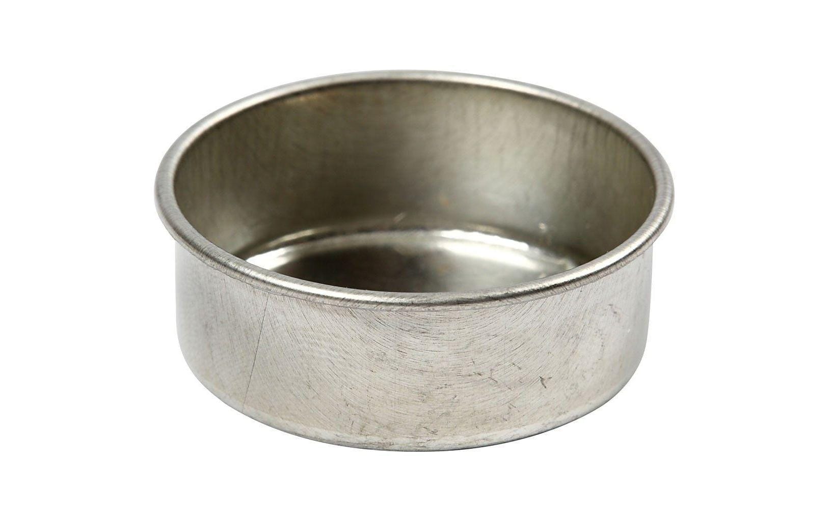 Creativ Company Kerzenhalter – Metall, Edelstahl – Ø 44 × 15 cm – 12-teilig