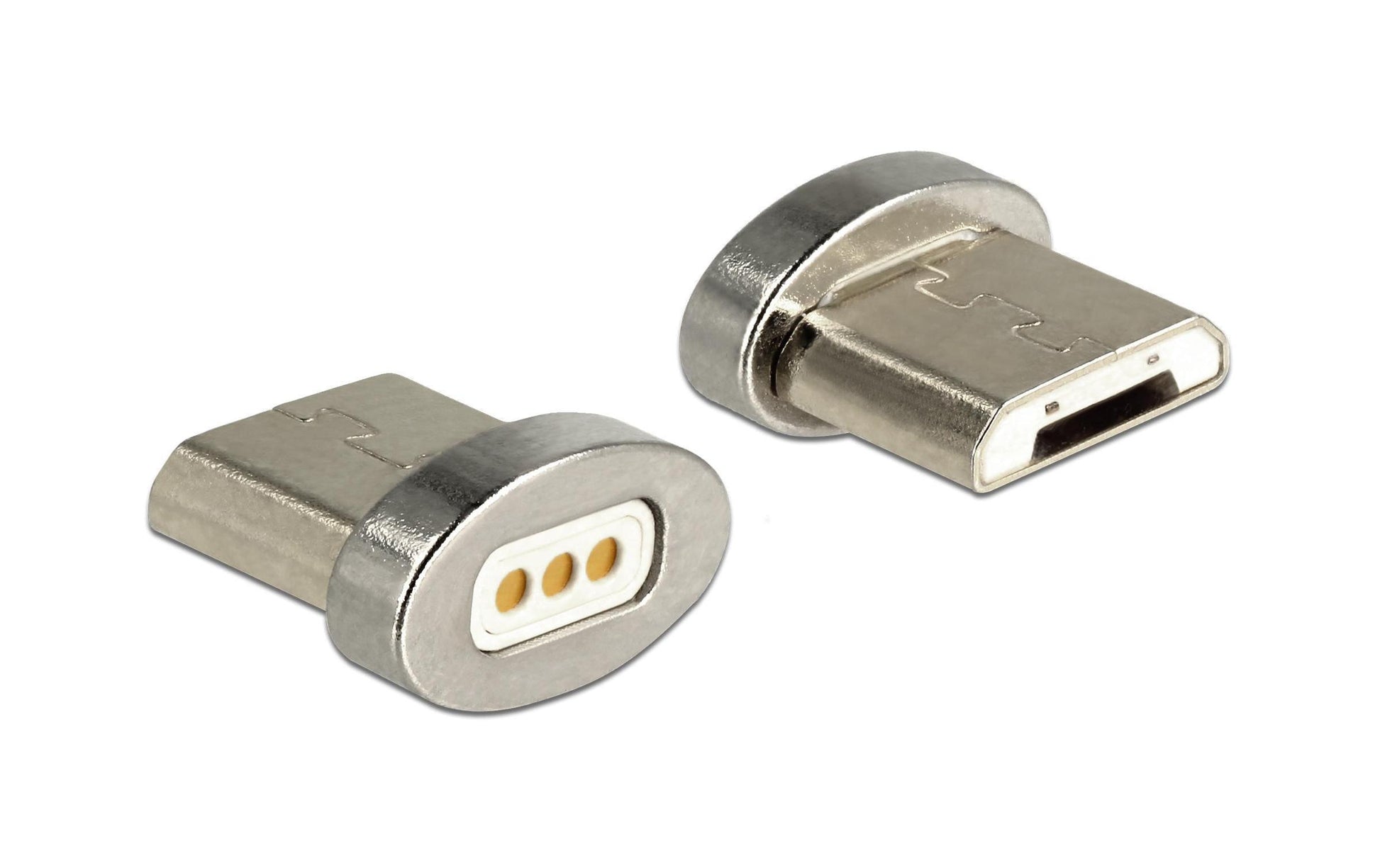 DeLOCK USB-Adapter USB Micro-B auf Magnetanschluss – USB 2.0 (480 Mbit/s) – Silber – für Delock 85705/85725