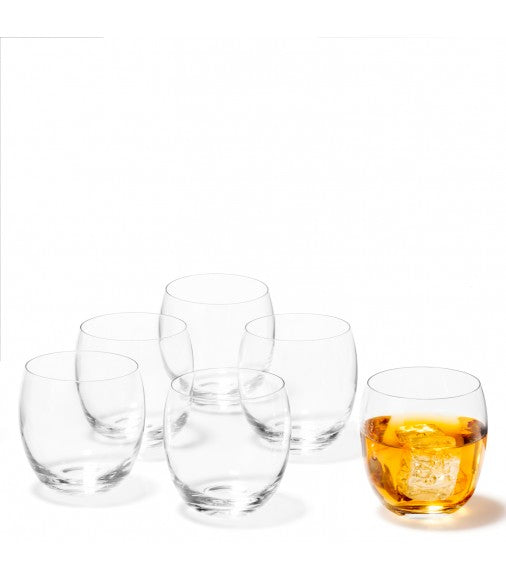 LEONARDO Trinkgläser Cheers – 6er Set, 400 ml, Ø 8 cm, Kristallglas, spülmaschinenfest, für diverse Getränke