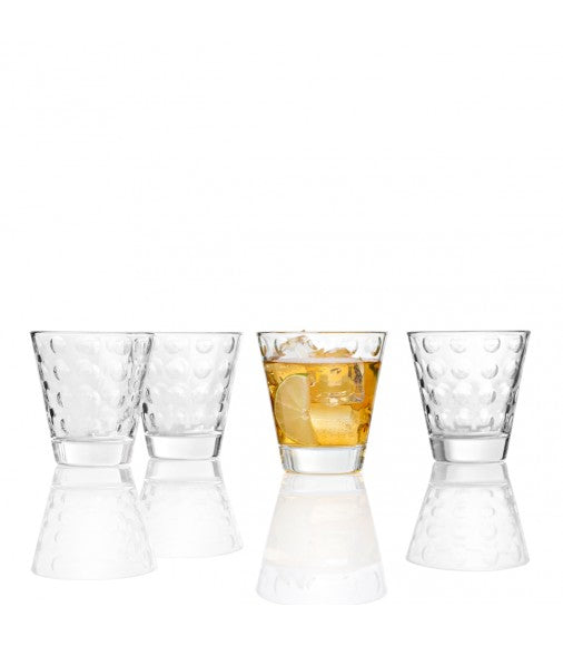 LEONARDO Trinkgläser – 6er Set, 215 ml, Ø 8,5 cm, H 9,0 cm, Kalk-Natron-Glas, Transparent, spülmaschinenfest
