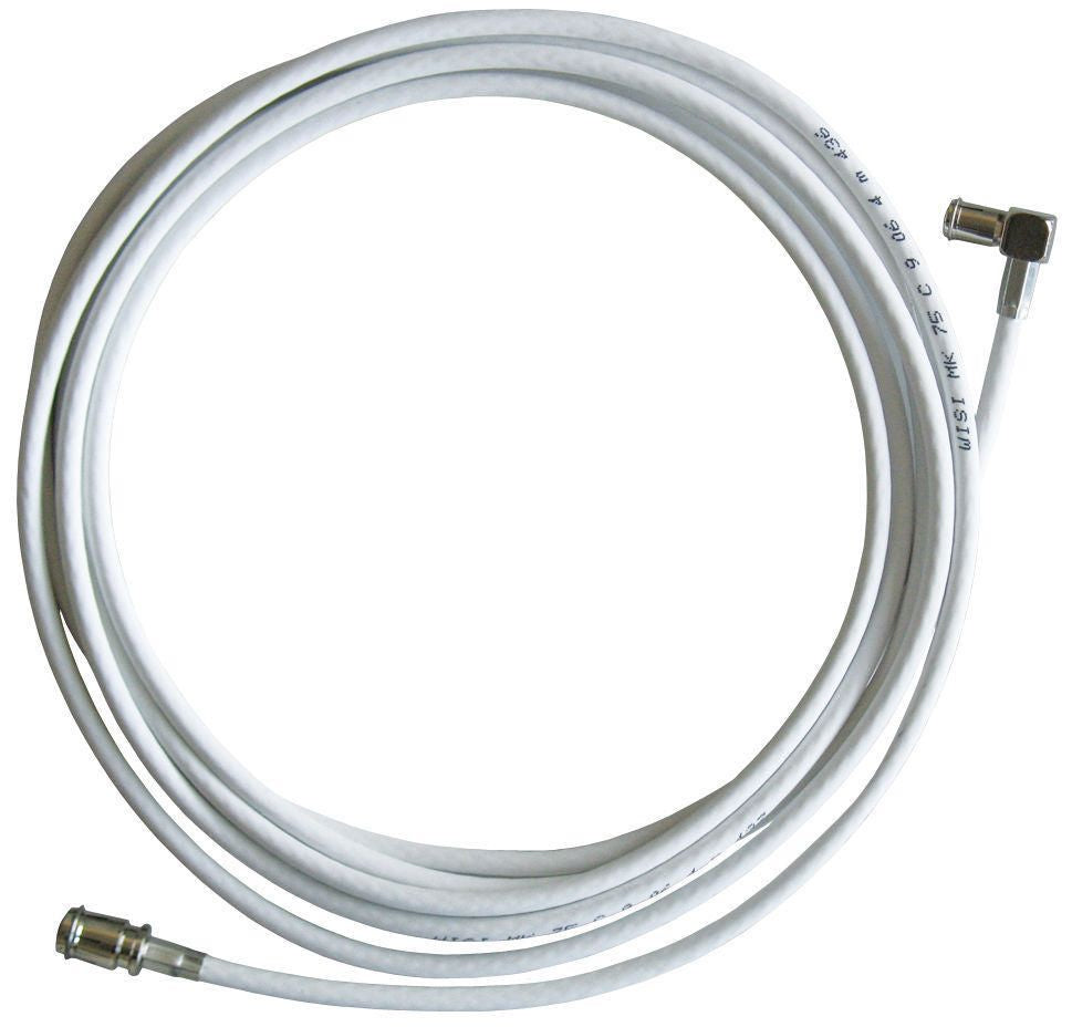 Axing Koax-Antennenkabel (IEC) – 9 m – Weiss