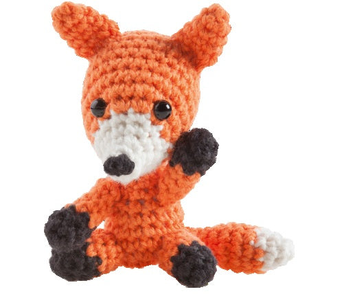 Folia Mini-Häkelset Fuchs – Mehrfarbig