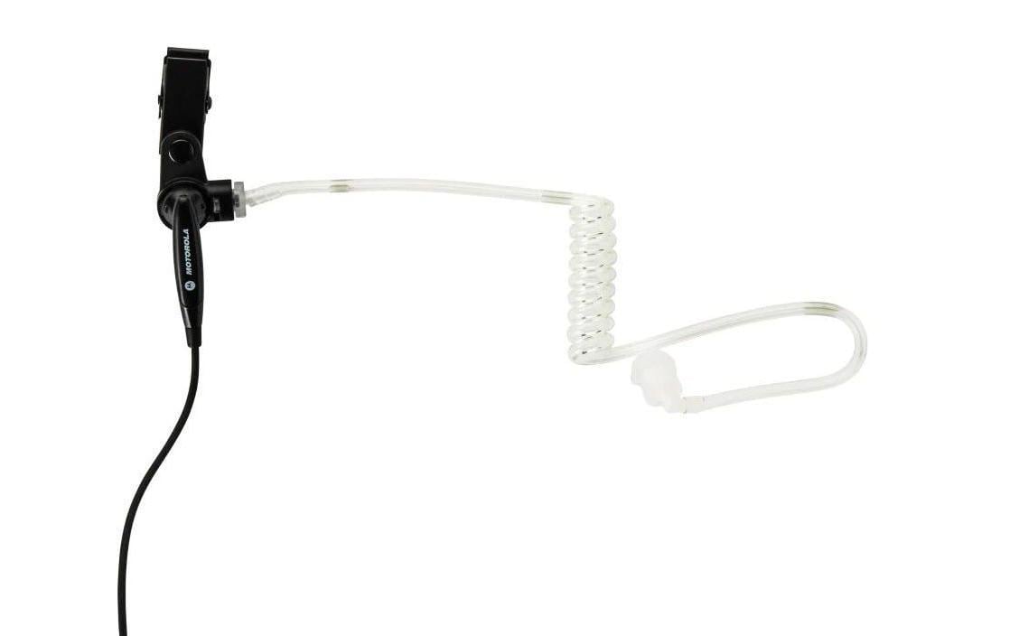 Motorola HKLN4601 – Headset für CLP446, In-Line-PTT, Schwarz