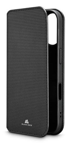 Black Rock Booklet Slim Folio – für Apple iPhone 17, Schwarz, kratzresistent, schmutzabweisend