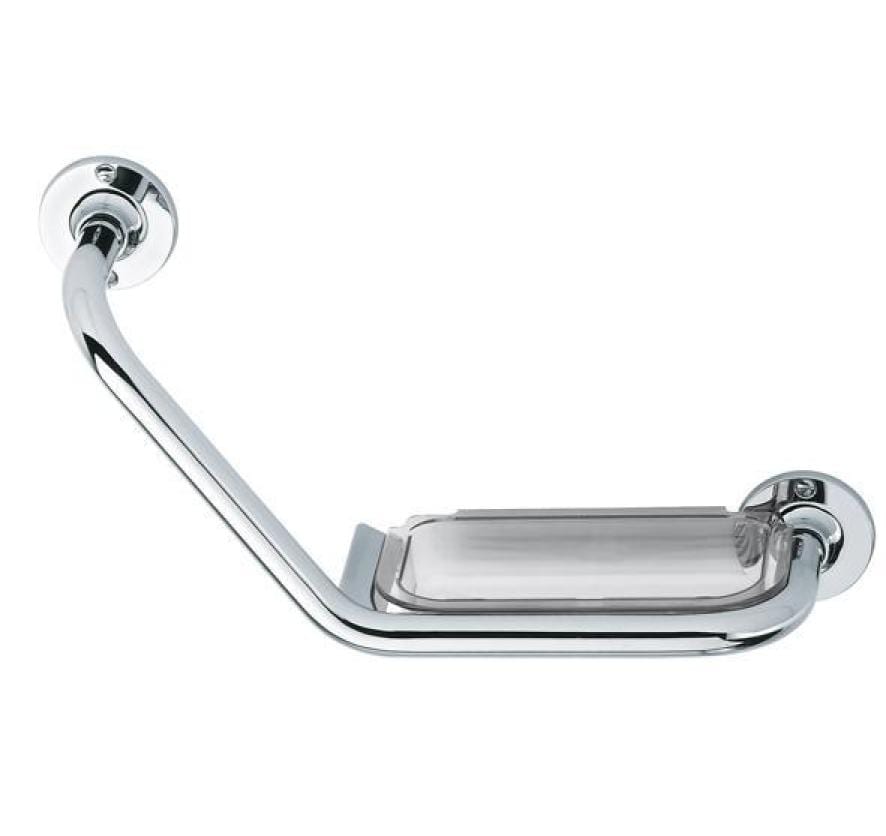 Diaqua Wannengriff – 37×11,5×24 cm, Metall, Chrom, Wandmontiert