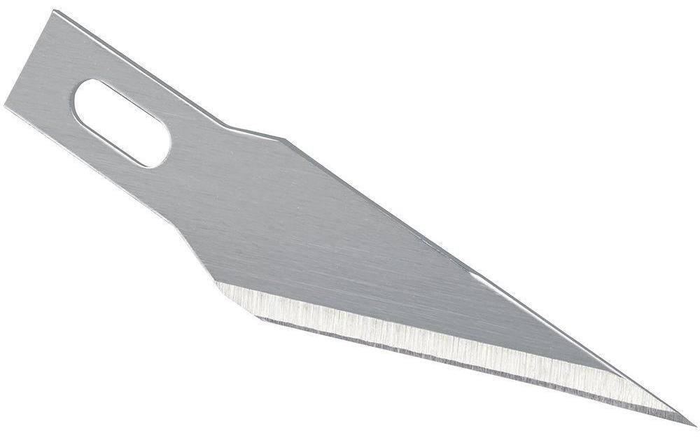 Stanley Ersatzklingen 39,6 × 45 × 0,5 mm Stahl – für Hobbymesser – 5 Stk