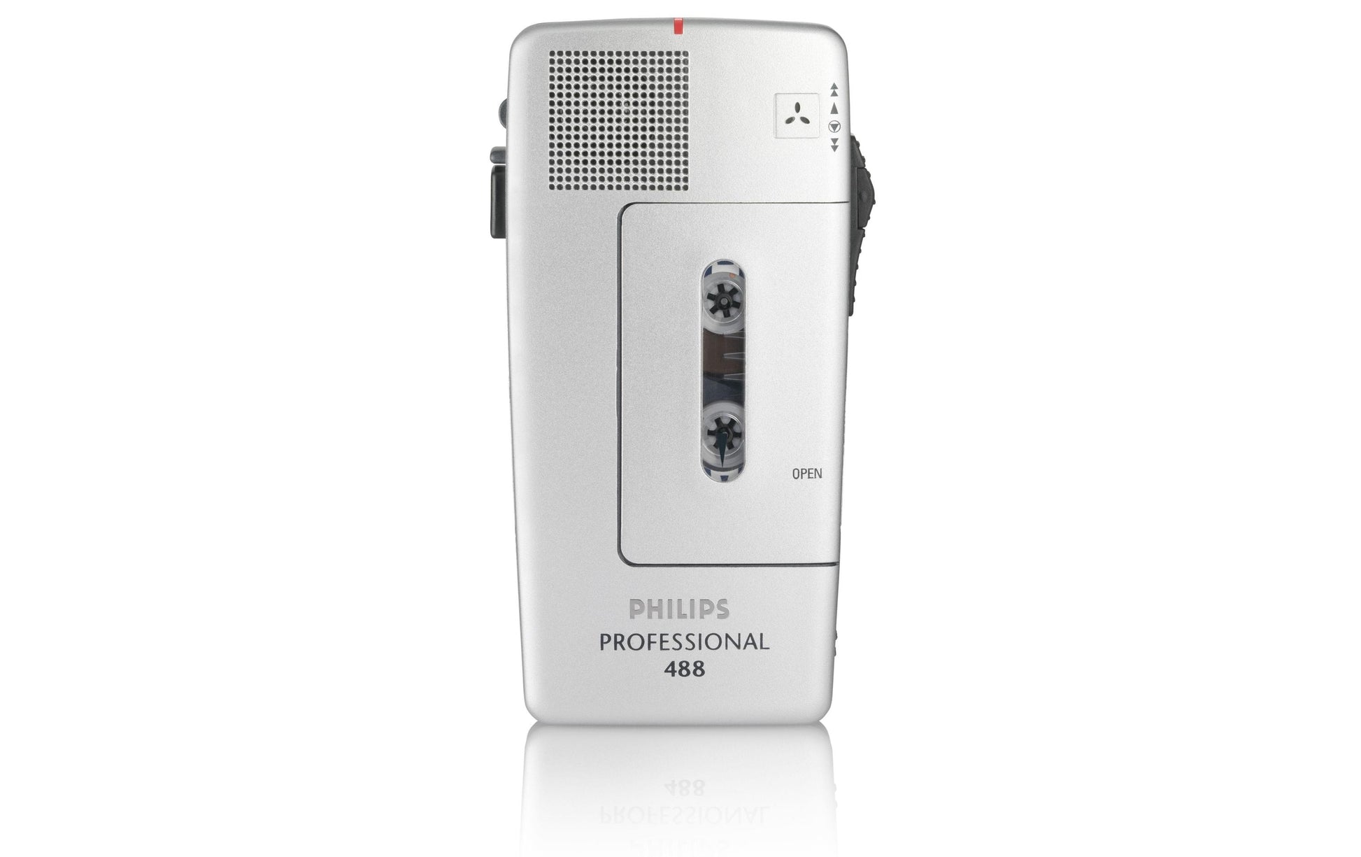 Philips Pocket Memo LFH488 – Diktiergerät – Kassette, 2× AAA – Schwarz