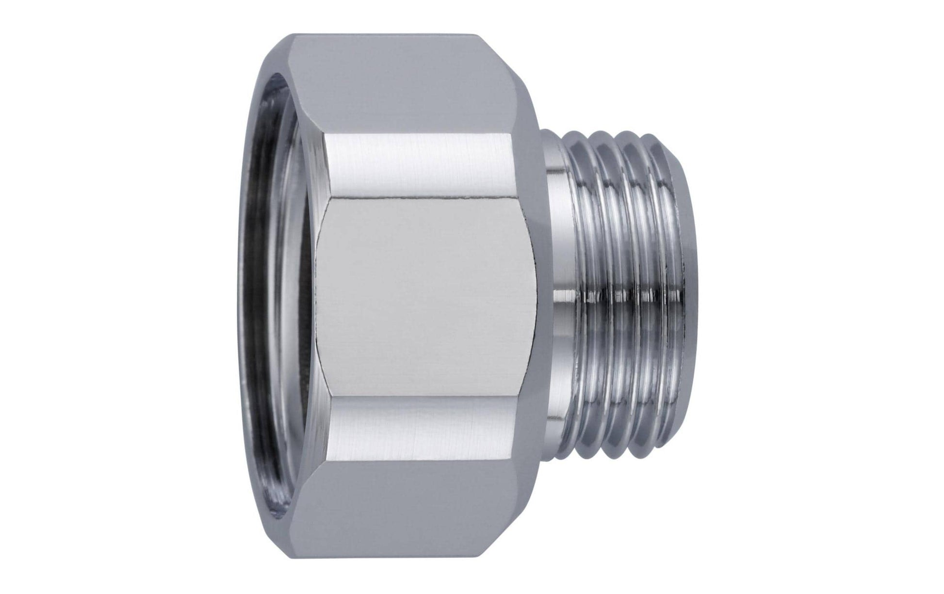 NEOPERL Armaturenreduzierstück – für 1/2" auf 3/8", Messing, Chrom, 5er-Set