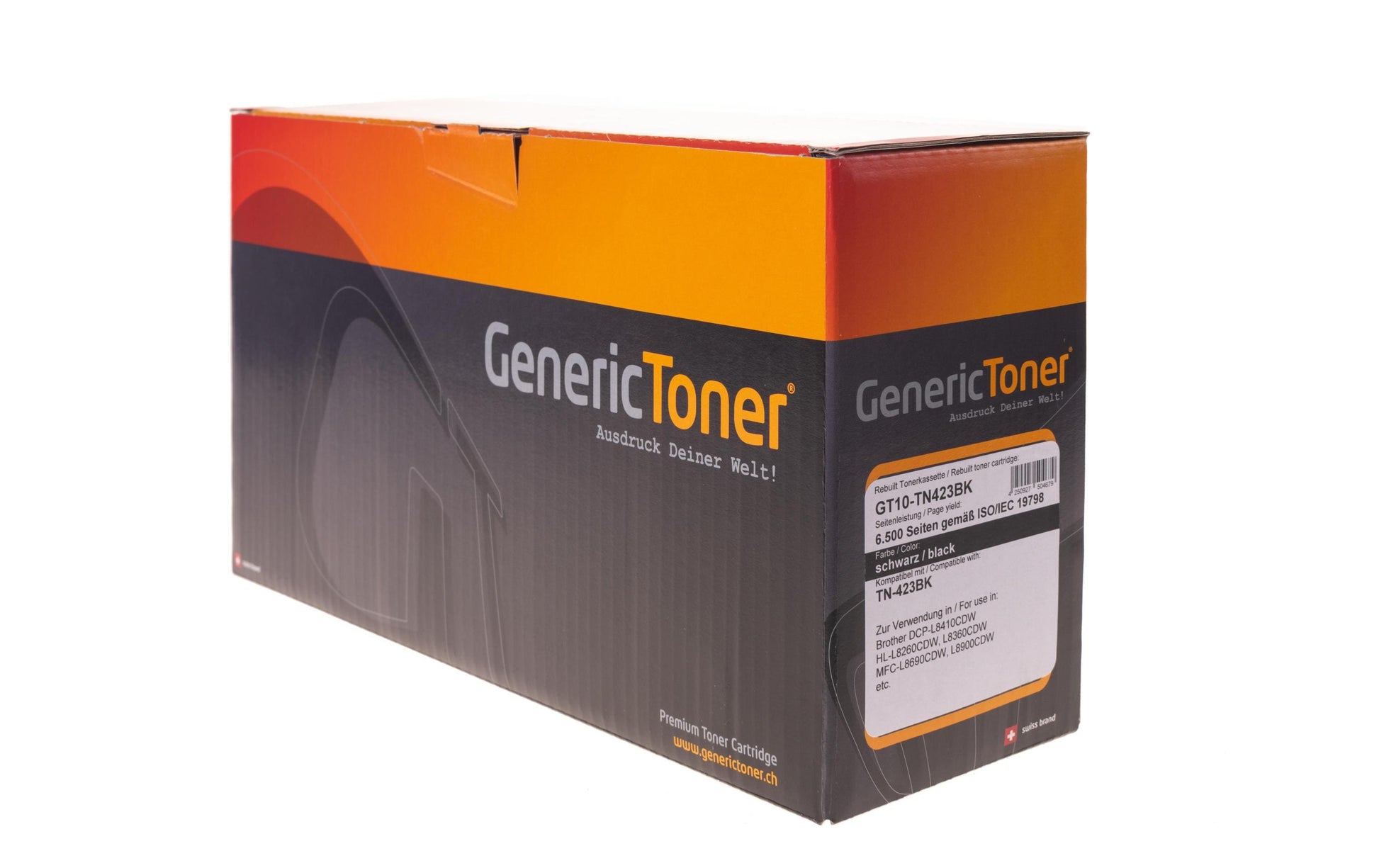 GenericToner Toner TN-423BK – schwarz, 6500 Seiten – für Brother HL-L8260CDW/HL-L8360CDW/DCP-L8410CDW und andere