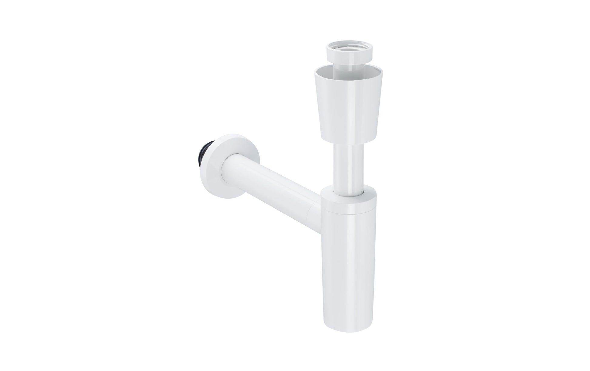 Geberit Siphon – Abgang 4 cm, 30 cm Tiefe, Kunststoff, Weiss