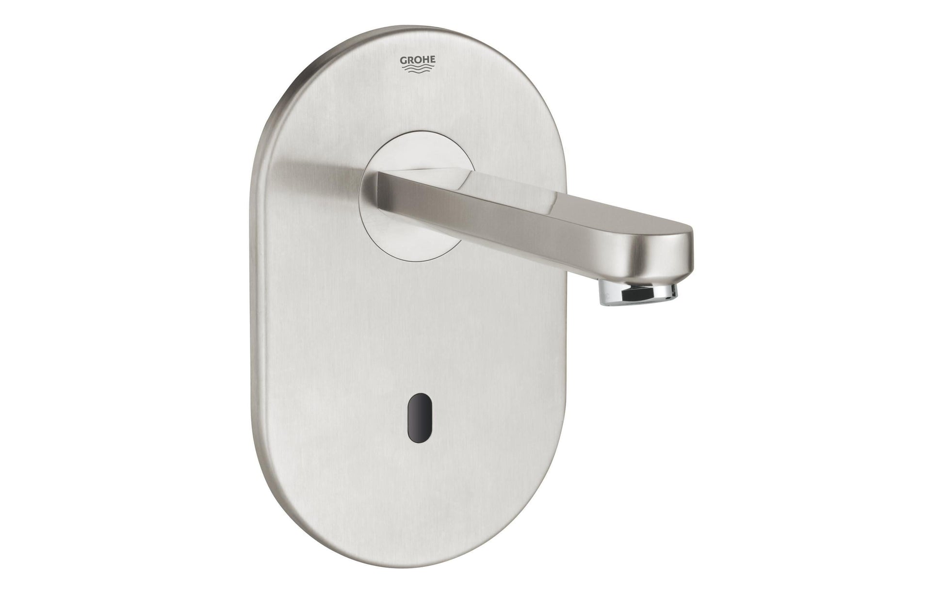 GROHE Badebatterie (Unterputz) Eurosmart Infrarot-Elektronik – 12×13 cm, Messing, Wandmontiert, Chrom