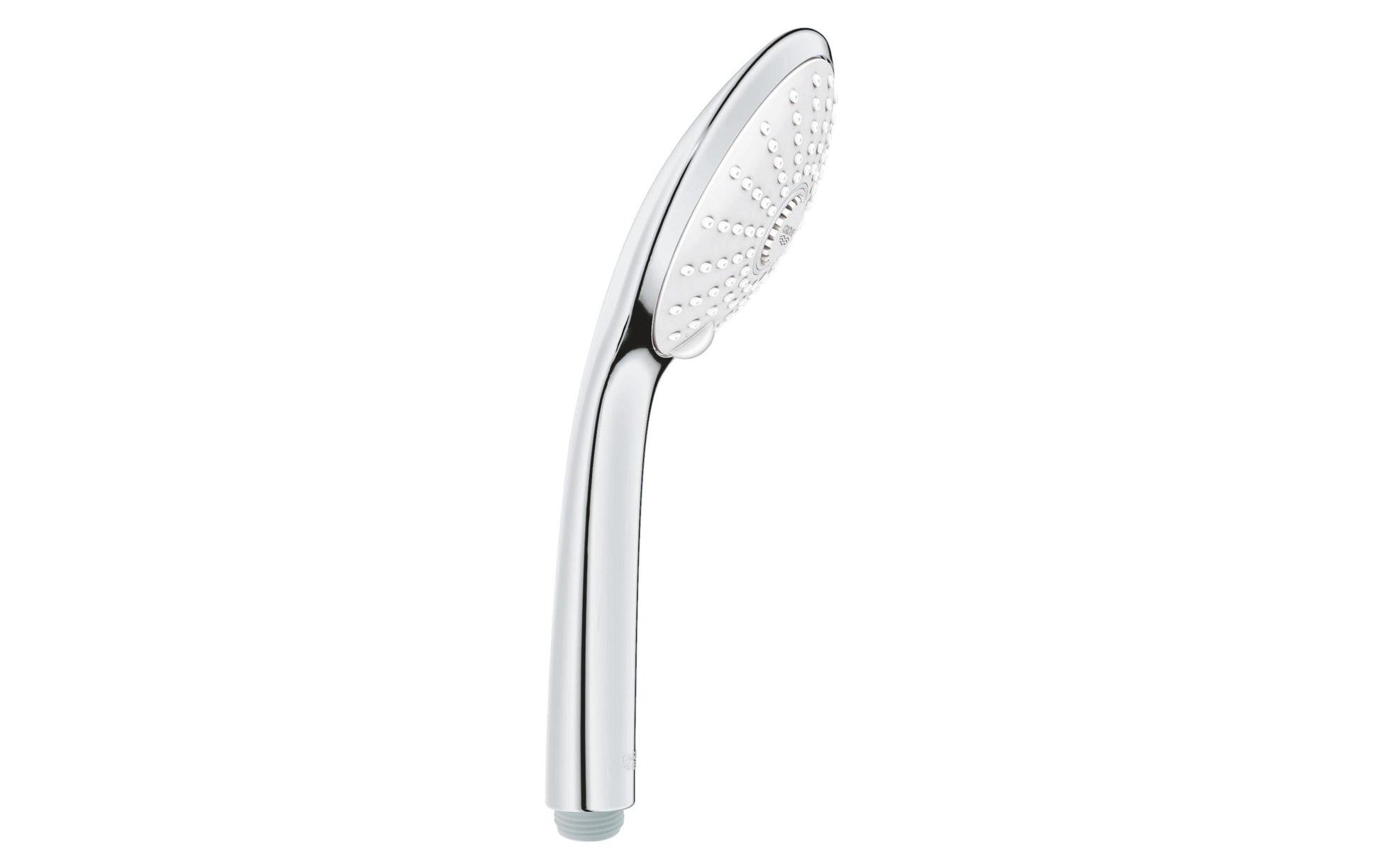 GROHE Euphoria 110 Massage Handbrause – Ø11 cm, Kunststoff, 3 Strahlarten, Chrom/Weiss (Siebplatte)