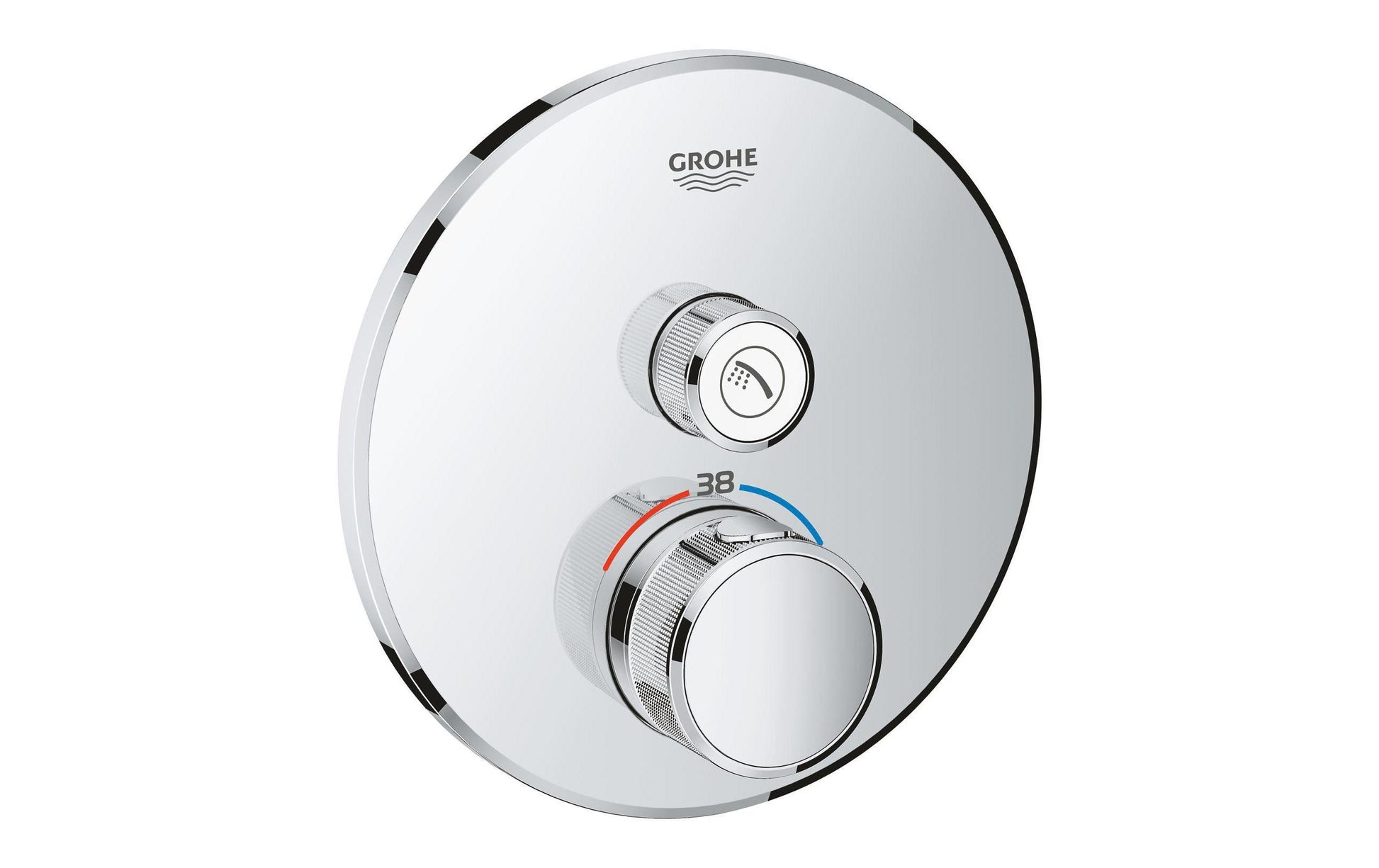 GROHE Grohtherm SmartControl Unterputz-Badebatterie – Messing, Chrom