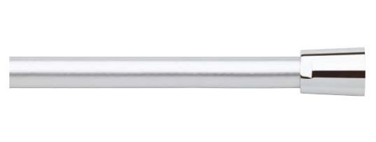 Nikles Duschschlauch S06 CHROMOFLEX – 125 cm, Kunststoff (PVC), für 1/2", Silber