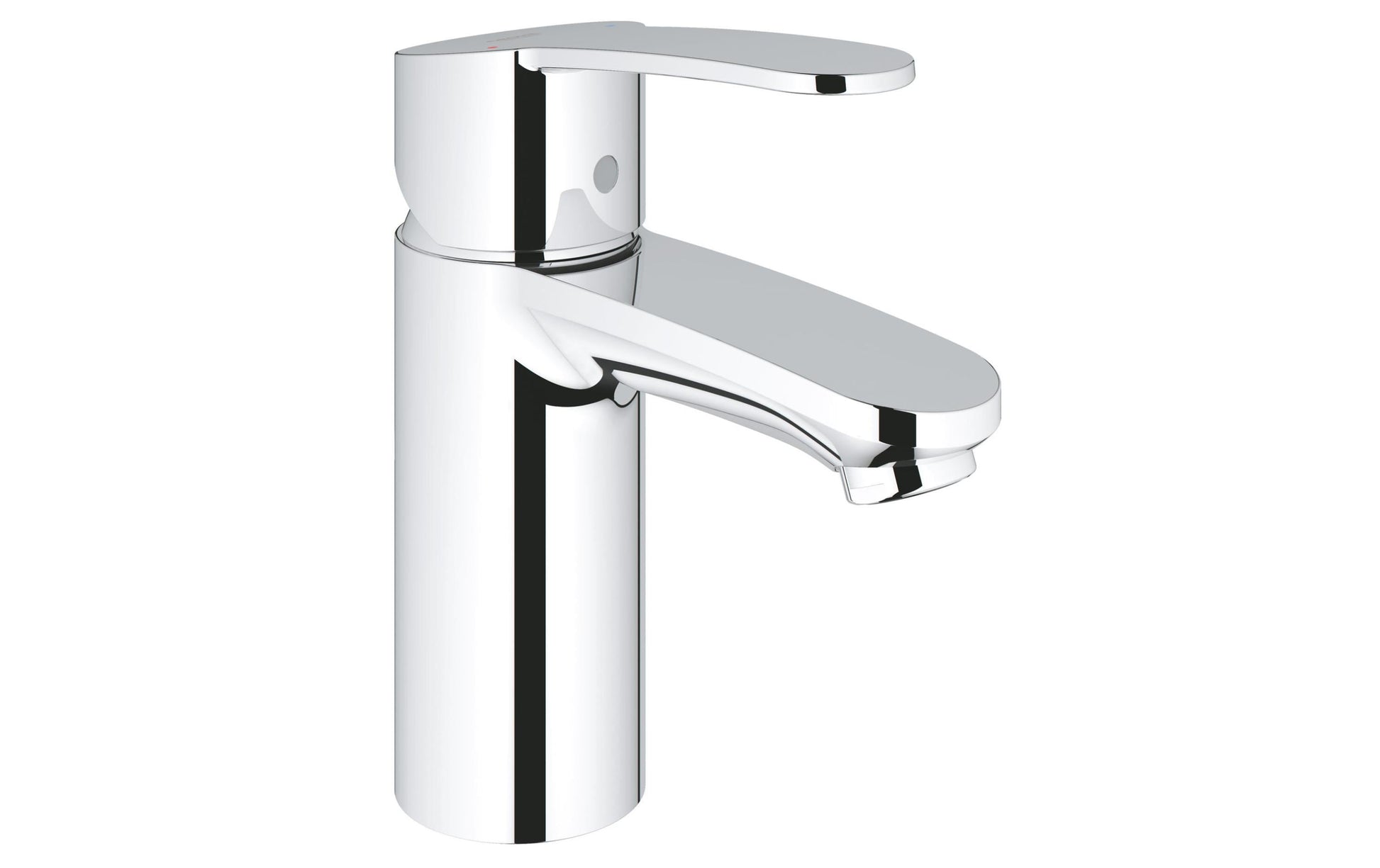 GROHE Eurodisc Einhebelmischer – Höhe 70 mm, Breite 160 mm, Messing, Anschluss 1/2", für Waschbecken