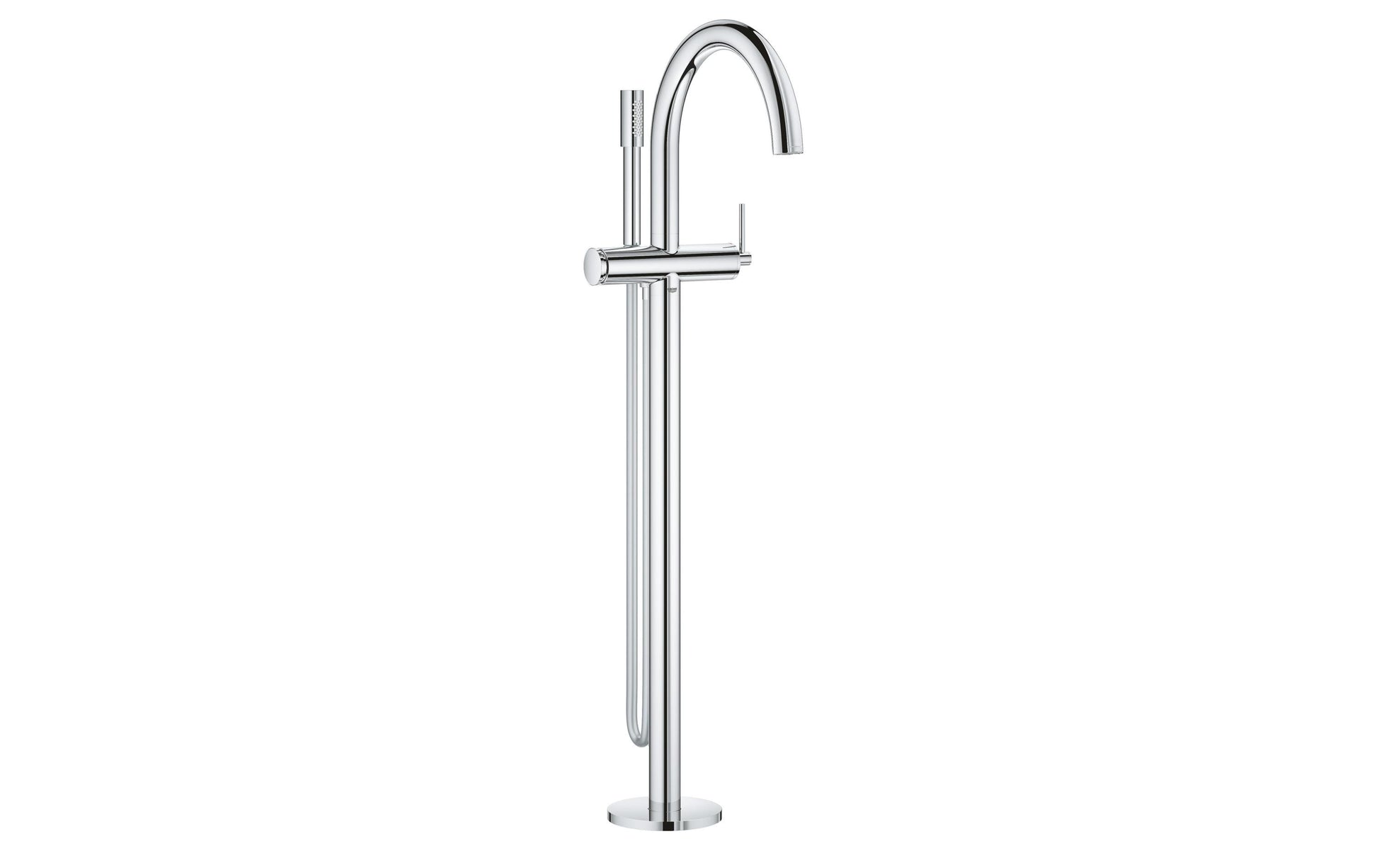 GROHE Atrio Badebatterie – Einhebelmischer, Messing, Chrom