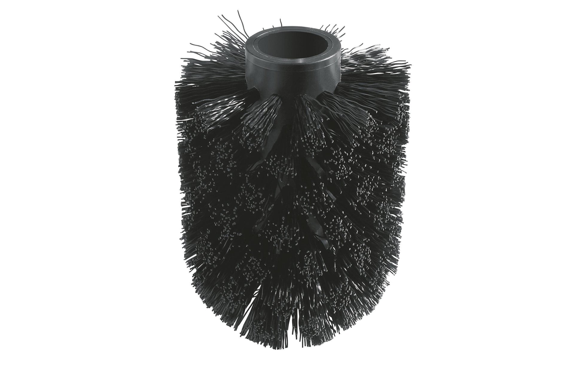 GROHE Ersatzbürstenkopf – Kunststoff, schwarz, Ø 6,9 cm