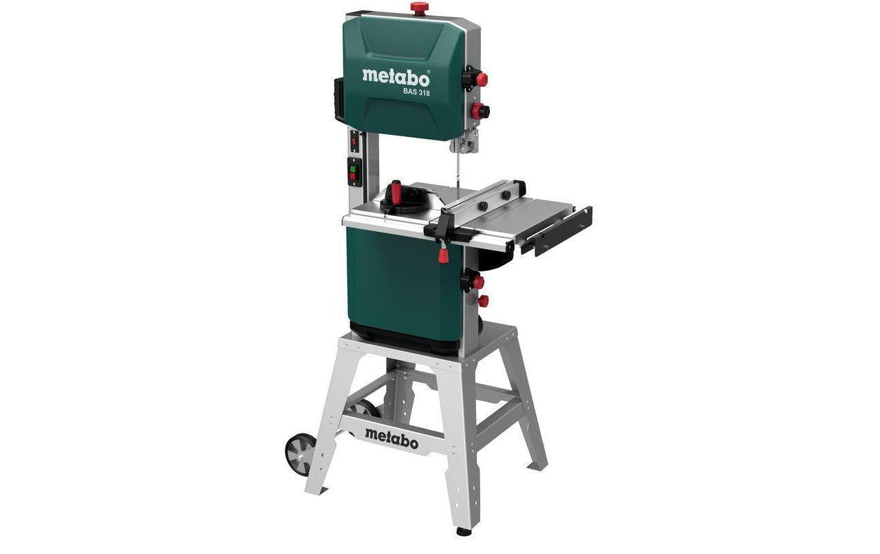 Metabo BAS 318 Precision WNB Bandsäge – 900 W – Schnitthöhe 170 mm – Klingenlänge 2'240 mm