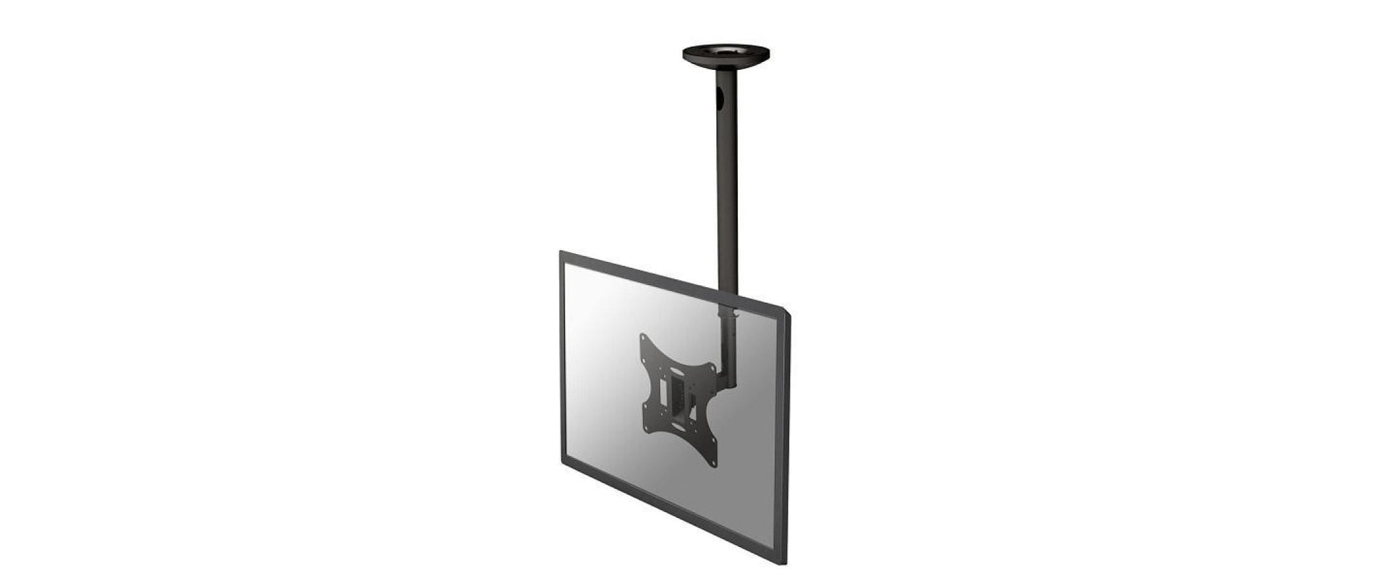 Neomounts Deckenhalterung – 10–40" – VESA 75×75–200×200 – bis 30 kg, Teleskopmast – FPMA-C060BLACK