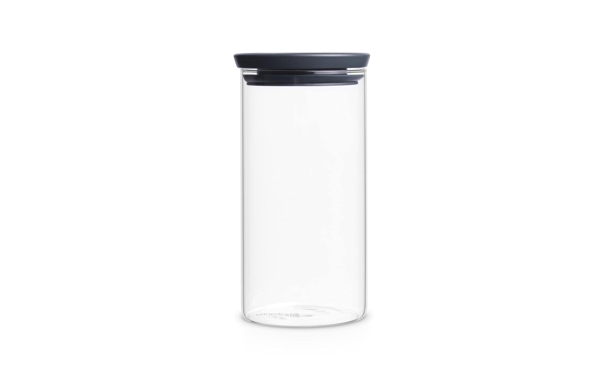 Brabantia Vorratsdose 1,1 l, Ø 10,4 × 20,2 cm, Glas, Transparent