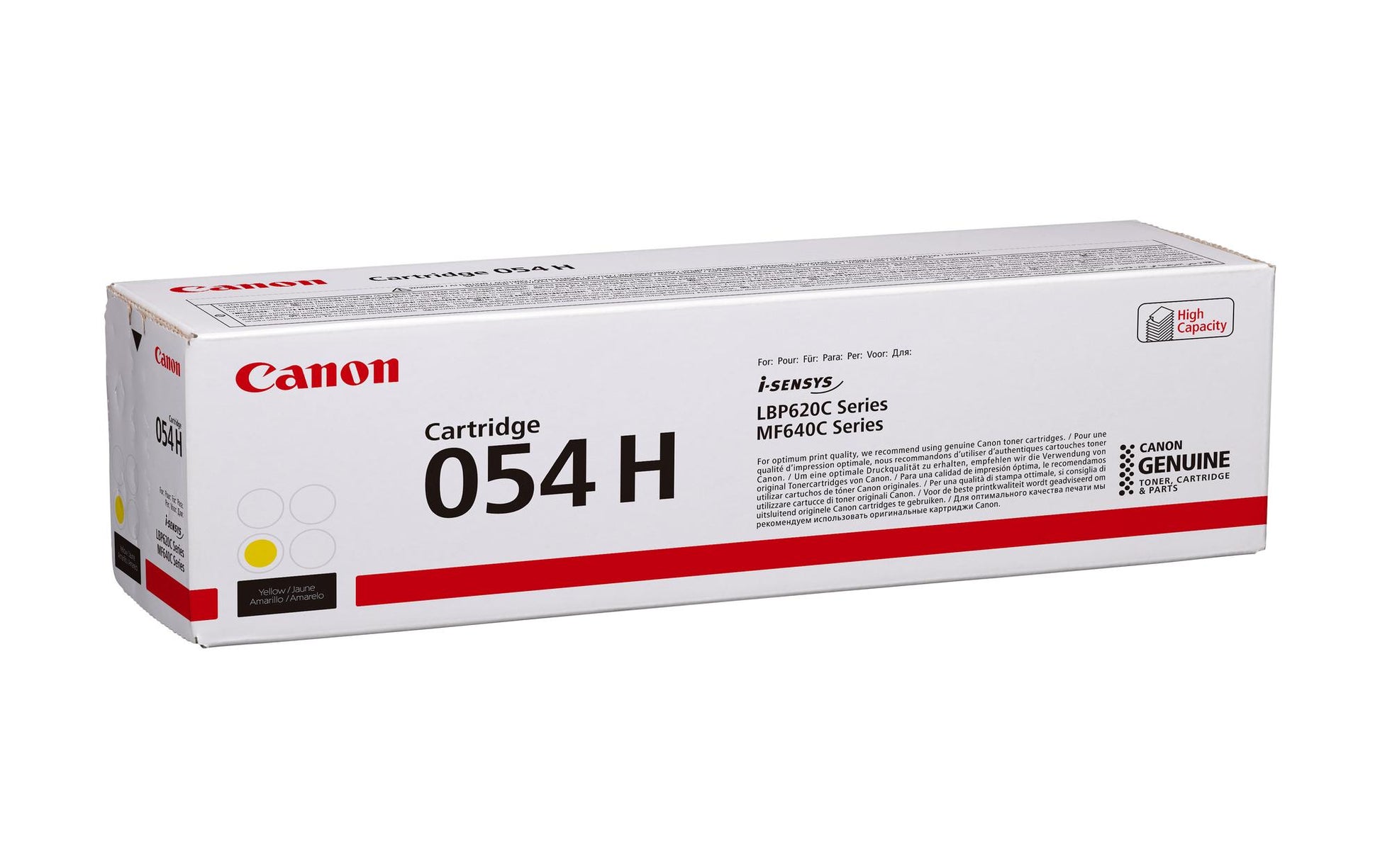 Canon Toner 054 H – gelb, 2300 Seiten