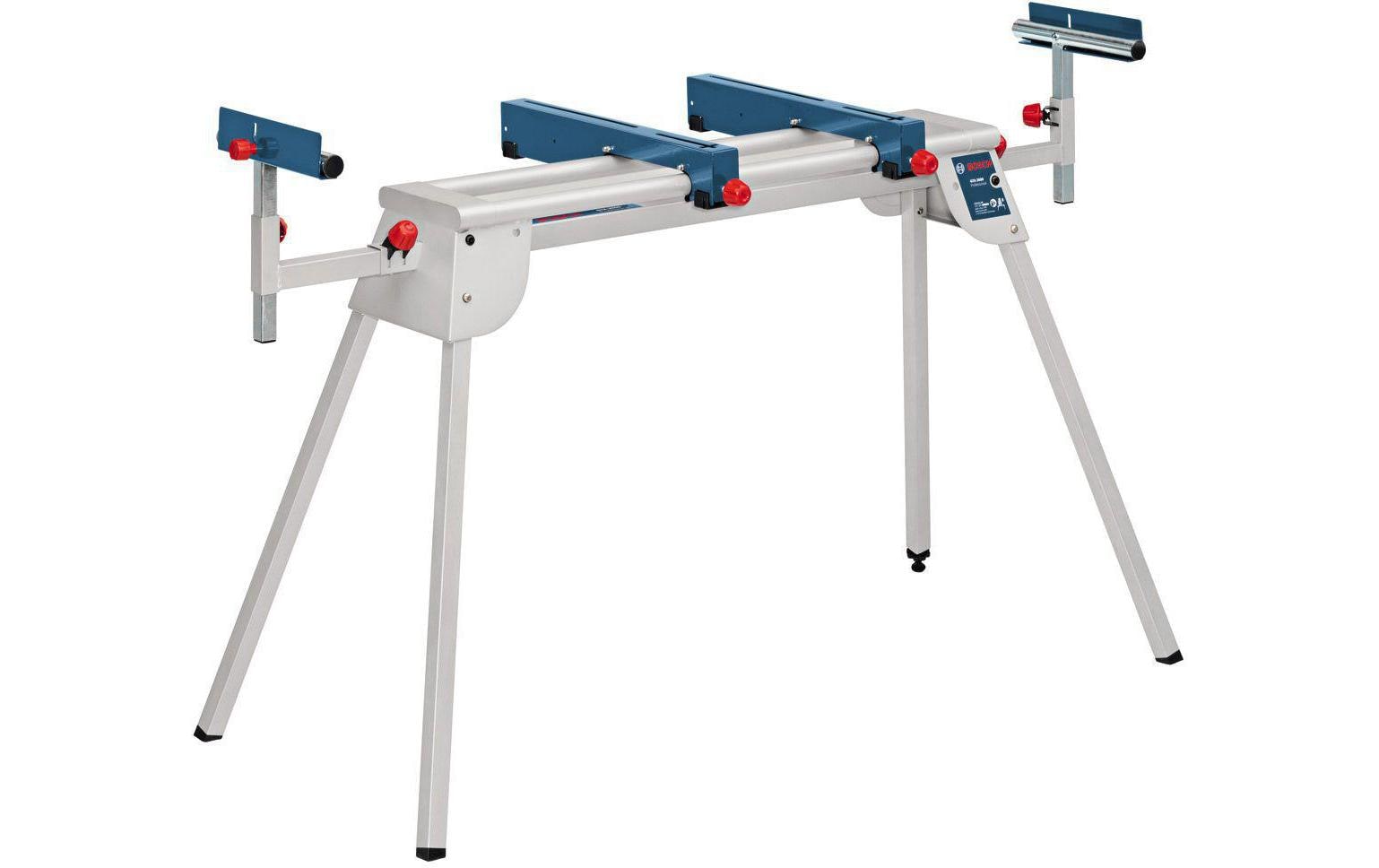 Bosch Professional – Arbeitstisch, GTA 2600, 2600 mm × 947 mm, türkis, weiss