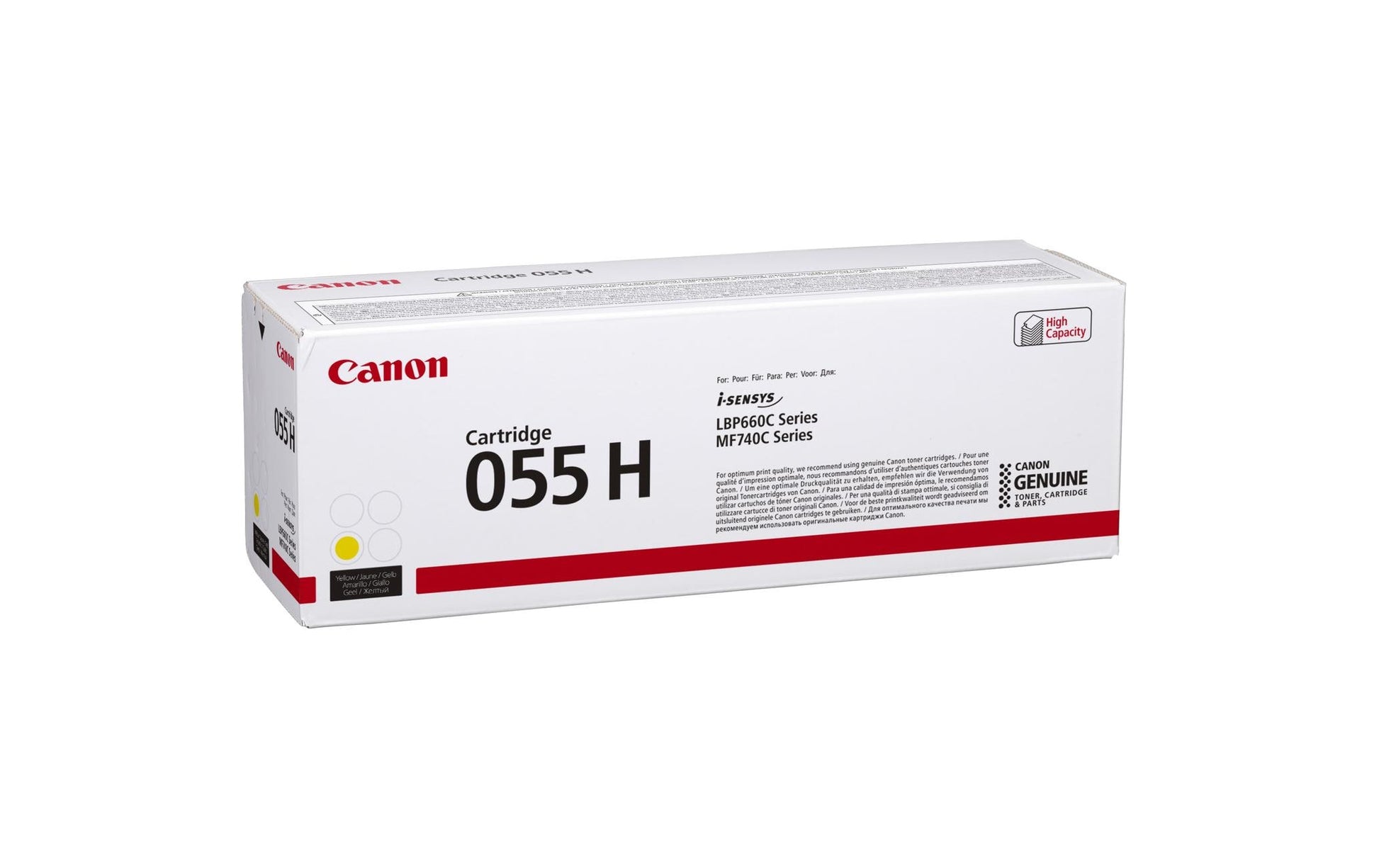 Canon Toner 055H – Gelb, 5900 Seiten