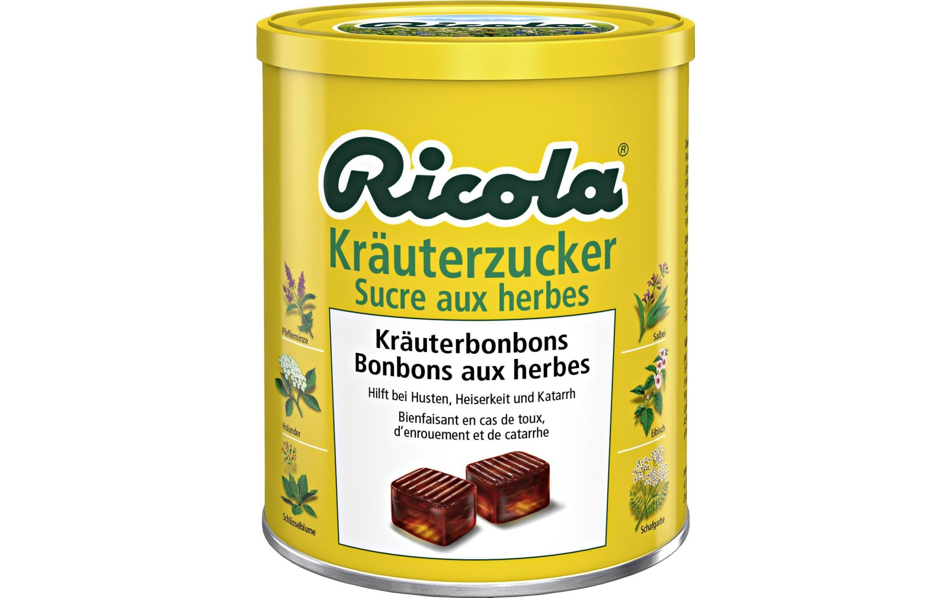 Ricola Kräuterzucker – Lutschbonbons – Original – 250 g