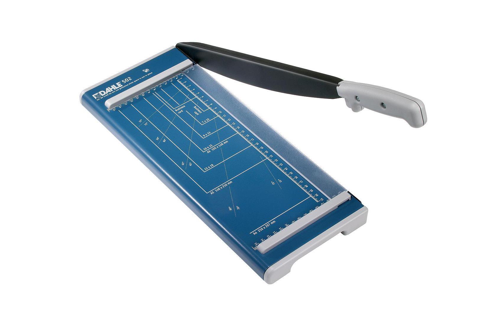 Dahle Hebel-Schneidemaschine 502 – 320 mm, bis A4, 8 Blatt