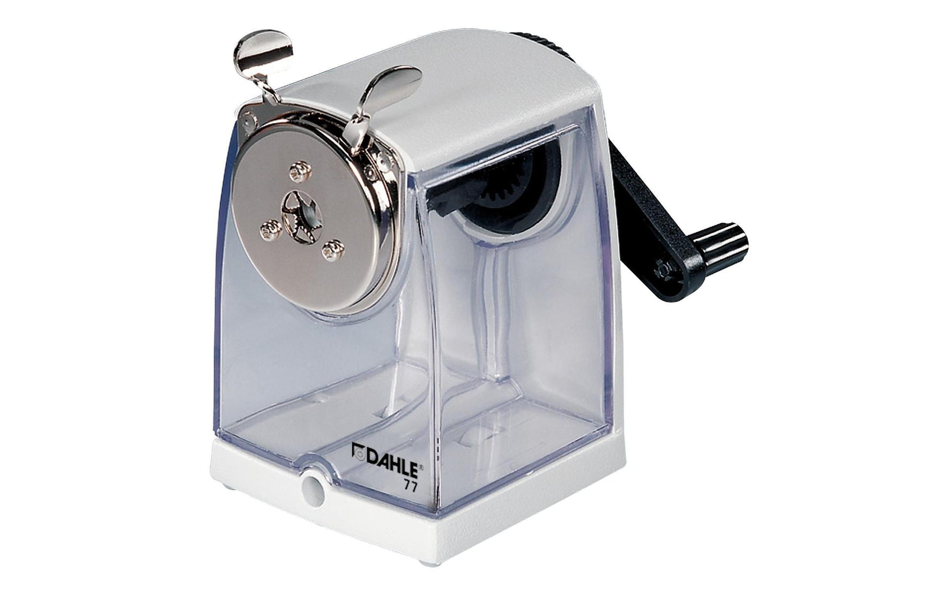 Dahle Spitzer – manuell, mit Behälter, für Ø bis 12 mm, Metall, grau, 00077-21355