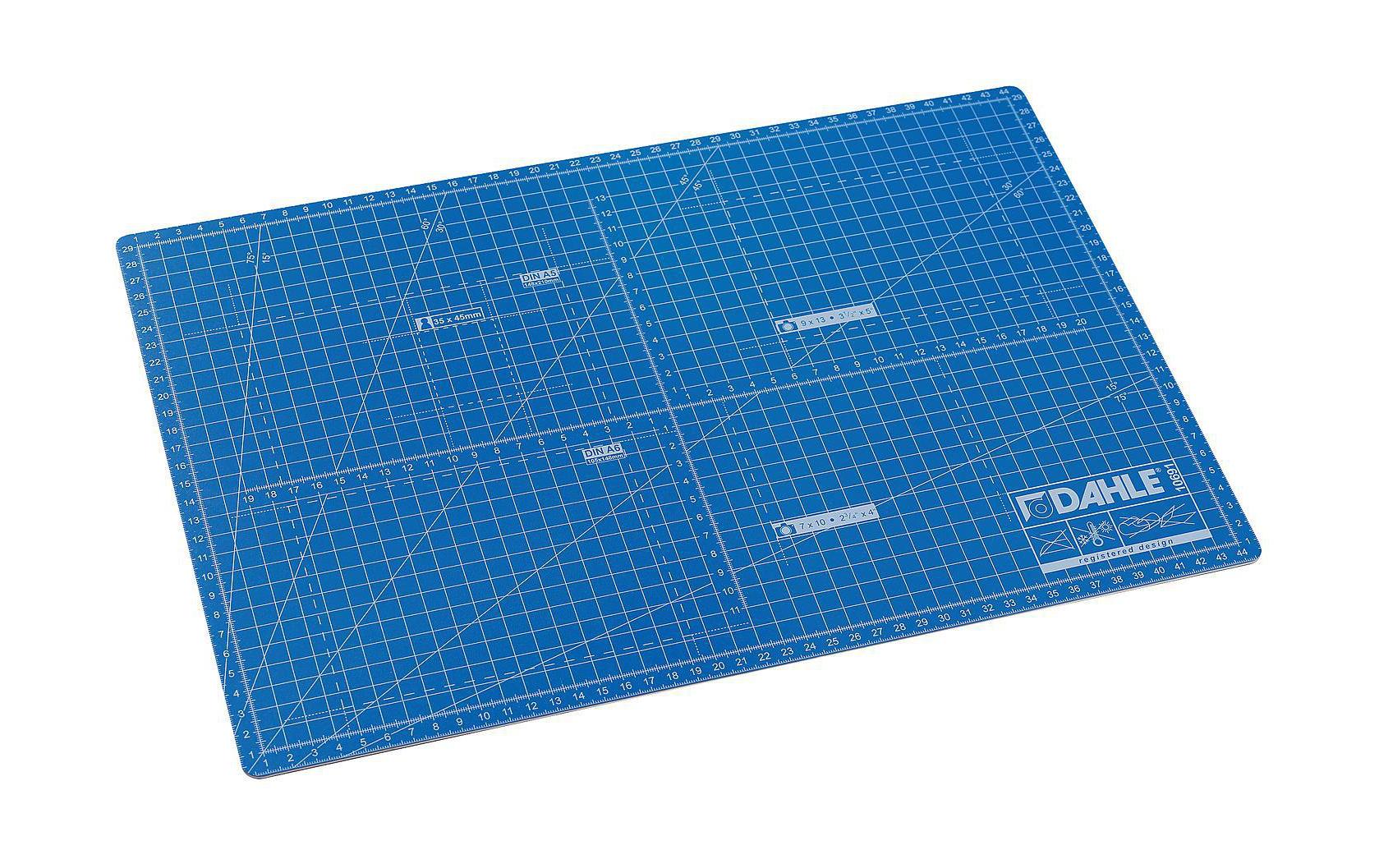 Dahle Schneidematte – 30 × 45 cm – Blau