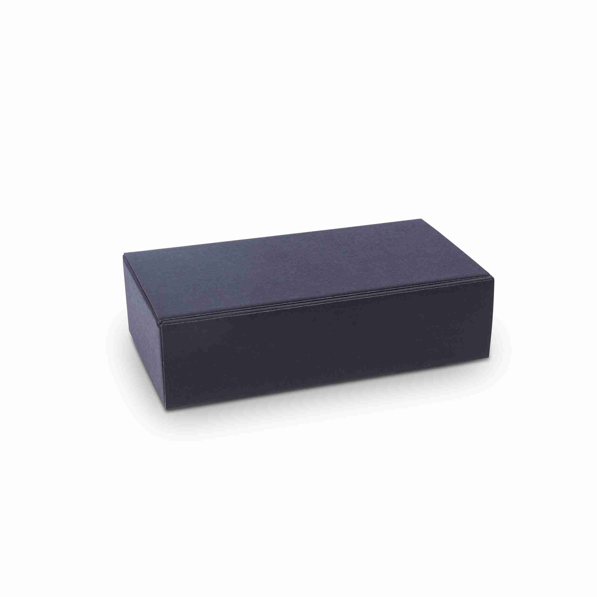 Weinpräsentkarton schwarz – Innenmass 360 × 90 × 180 mm – für 2 Flaschen – 1 Palette (550 Stk.)