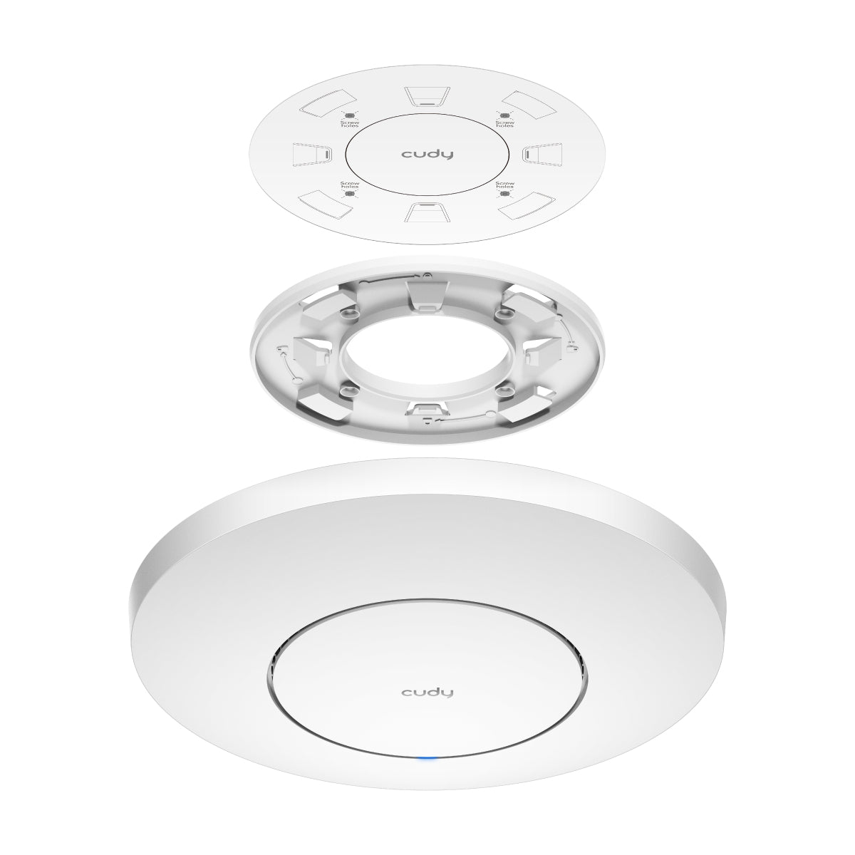 Cudy AP6500 – Access Point – Wi‑Fi 7 (2,4/5), 6,5 Gbit/s, 10GbE, 2,5GbE PoE, Wand/Decke
