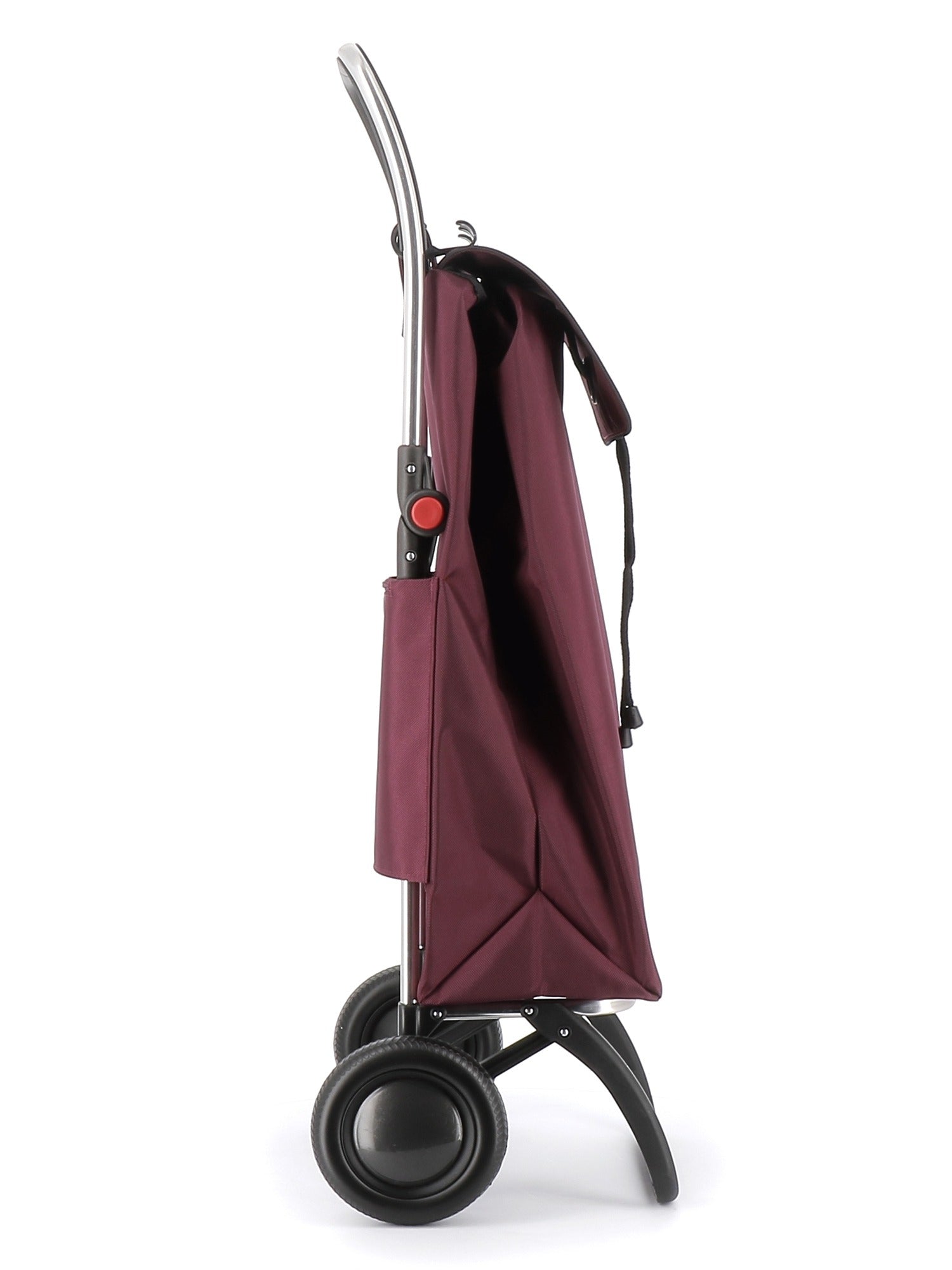 Rolser Stofftasche, Polyester, Aluminium, Bordeaux/Schwarz, 410×1045×320 mm
