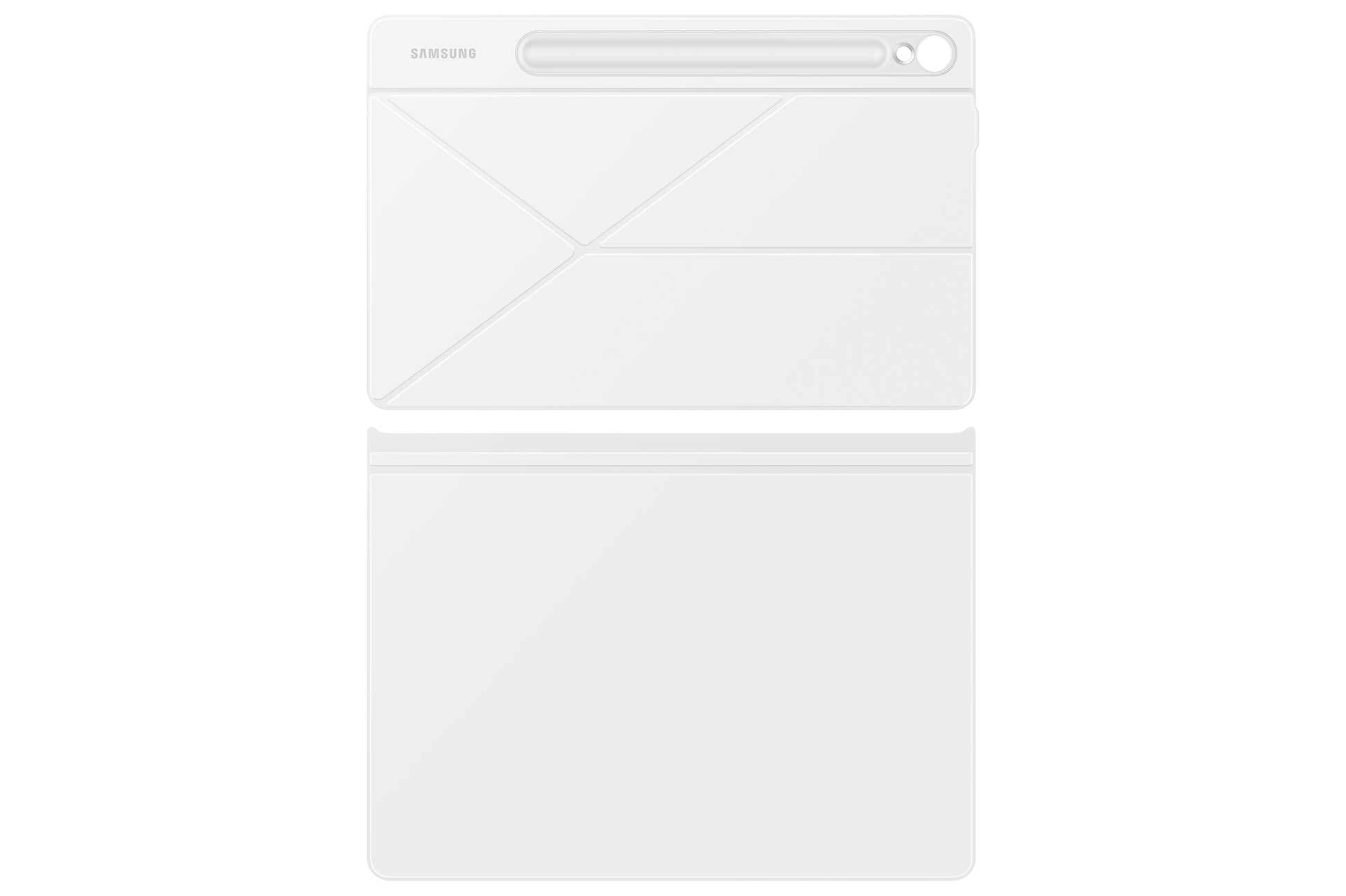 Samsung Smart Book Cover Tab S9 FE Notebook-Schutzhülle – für Galaxy Tab S9, 11", weiss