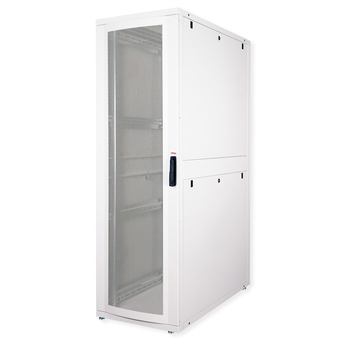 ROLINE Pro – 19" Netzwerkschrank 42U, IP20, abschliessbar, 600 × 1200 × 1970 mm, lichtgrau, Stahl