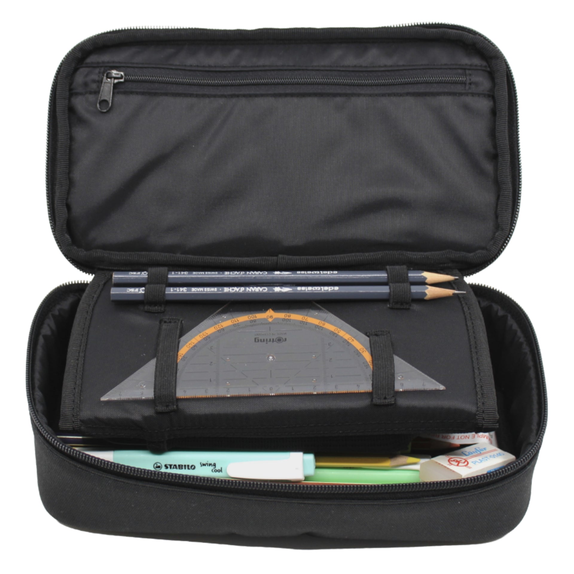 Racoon – Etui, grau, rPET, 24 × 8 × 13 cm