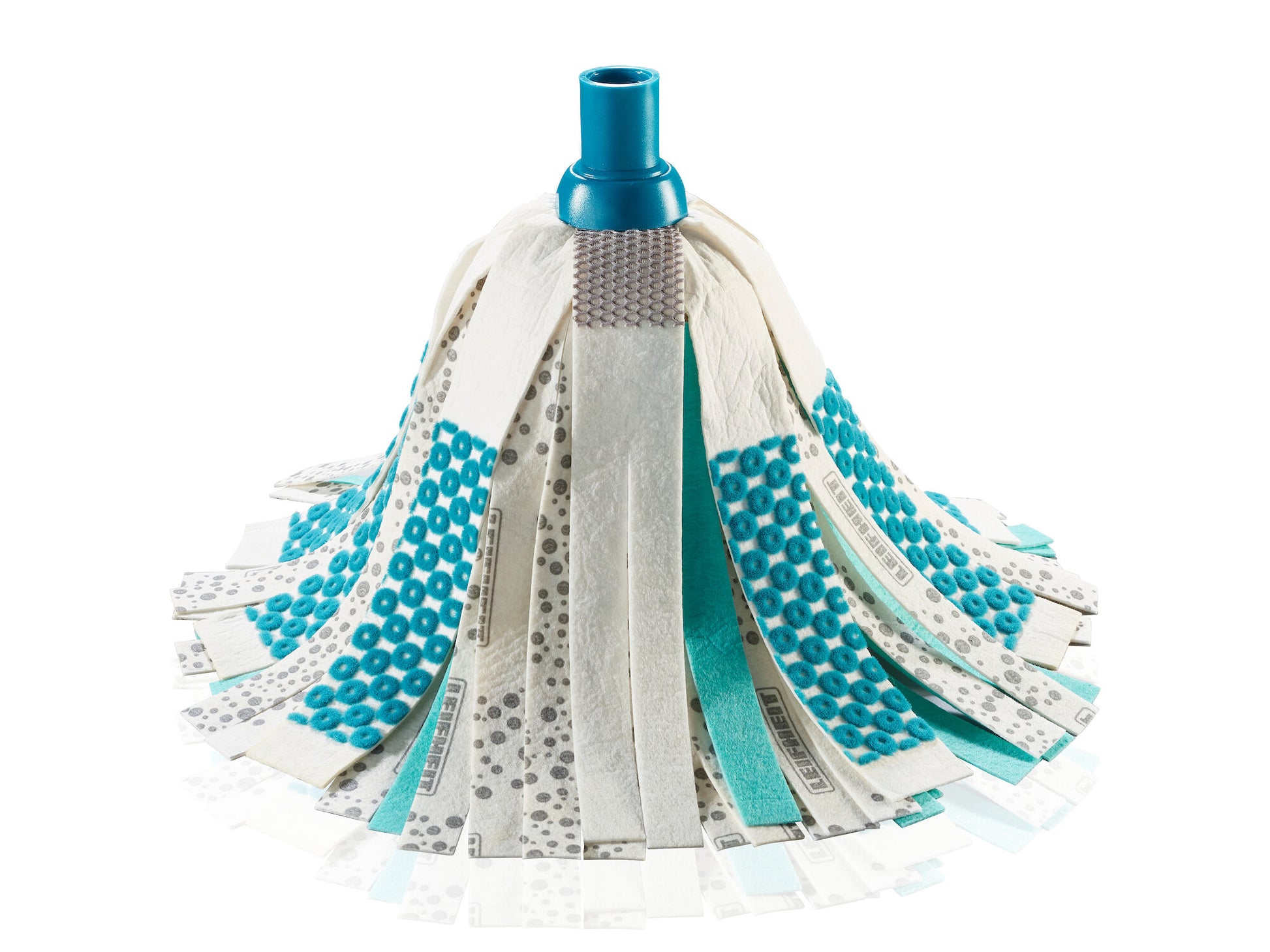 Leifheit Flachwischer Power Mop 3in1 – türkis – Mikrofaser/Viskose