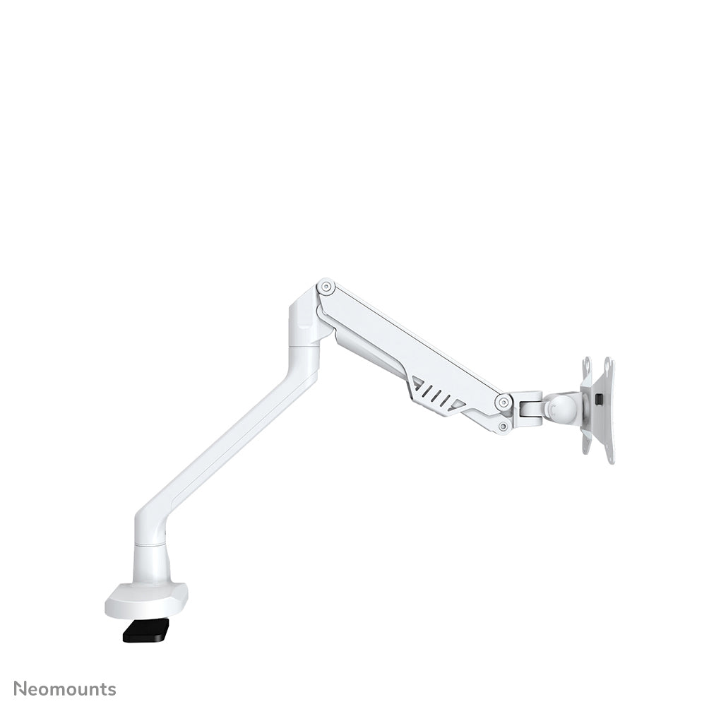 Neomounts FPMA D750WHITE2 – Monitorarm, Tischklemme, bis 32", VESA 75 × 75/100 × 100 mm