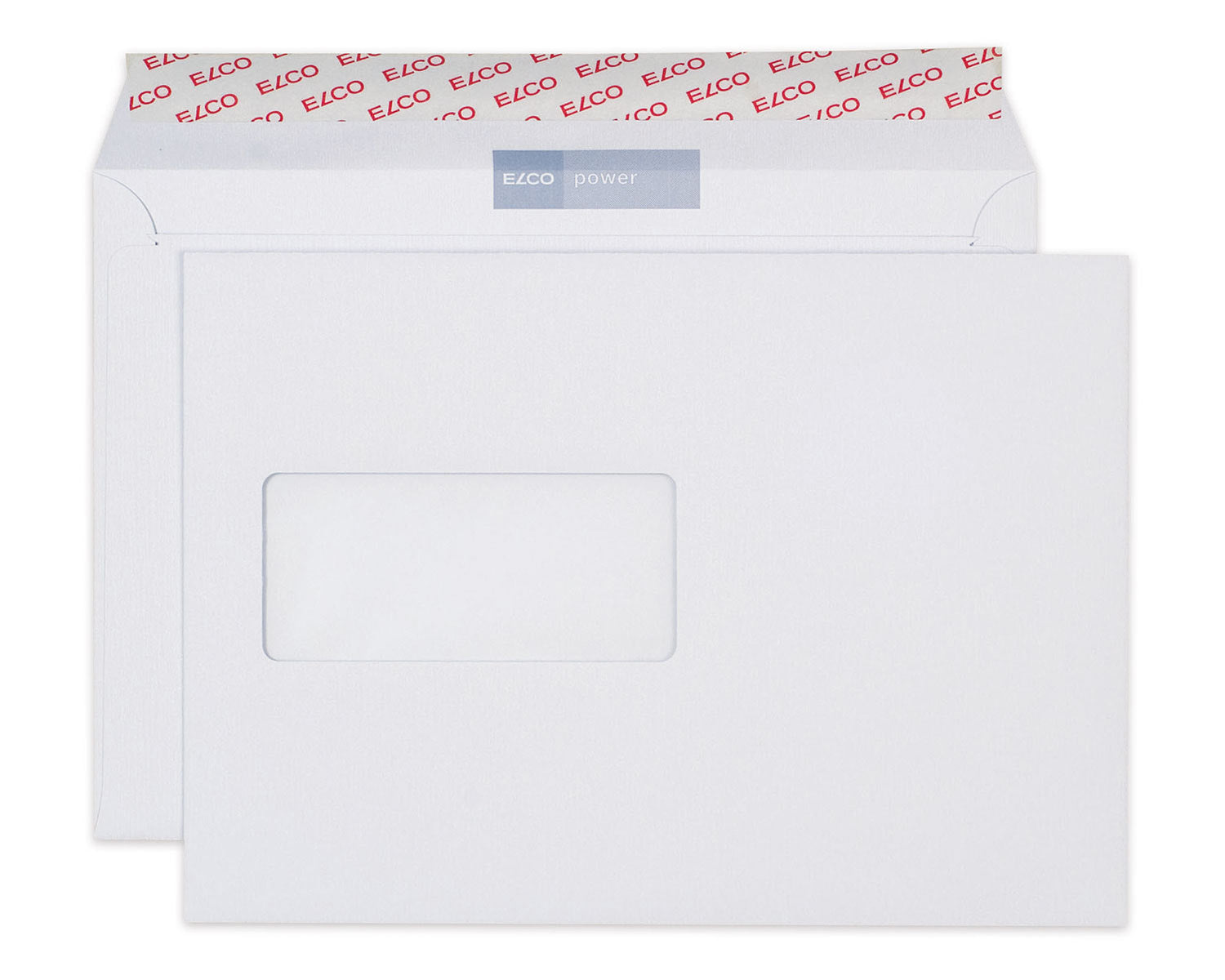 Elco Couvert C5, Fenster links, Haftklebung, weiss, 120 g/m² – 500 Stk.
