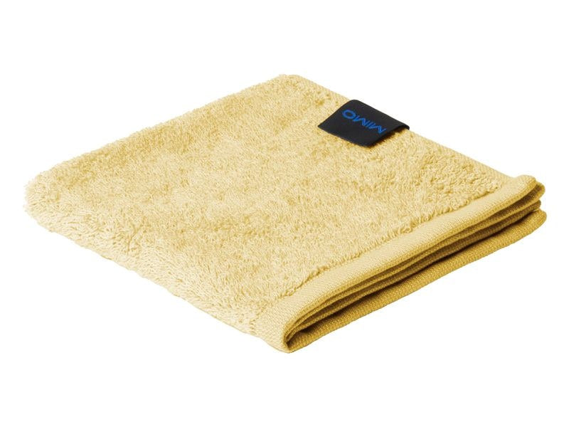 Mimo Seiftuch Sea – 30 × 30 cm, Blassgelb, Recyceltes Polyester
