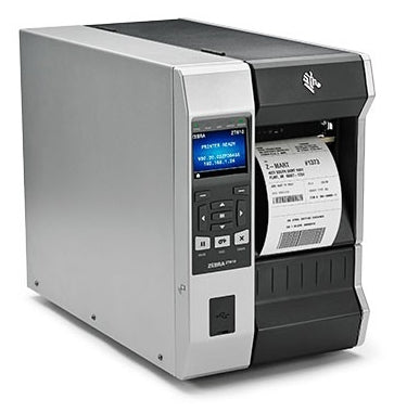Zebra ZT610 – Etikettendrucker, Thermotransfer, bis 104 mm, USB, Bluetooth, LAN, RS-232, 203 × 203 dpi