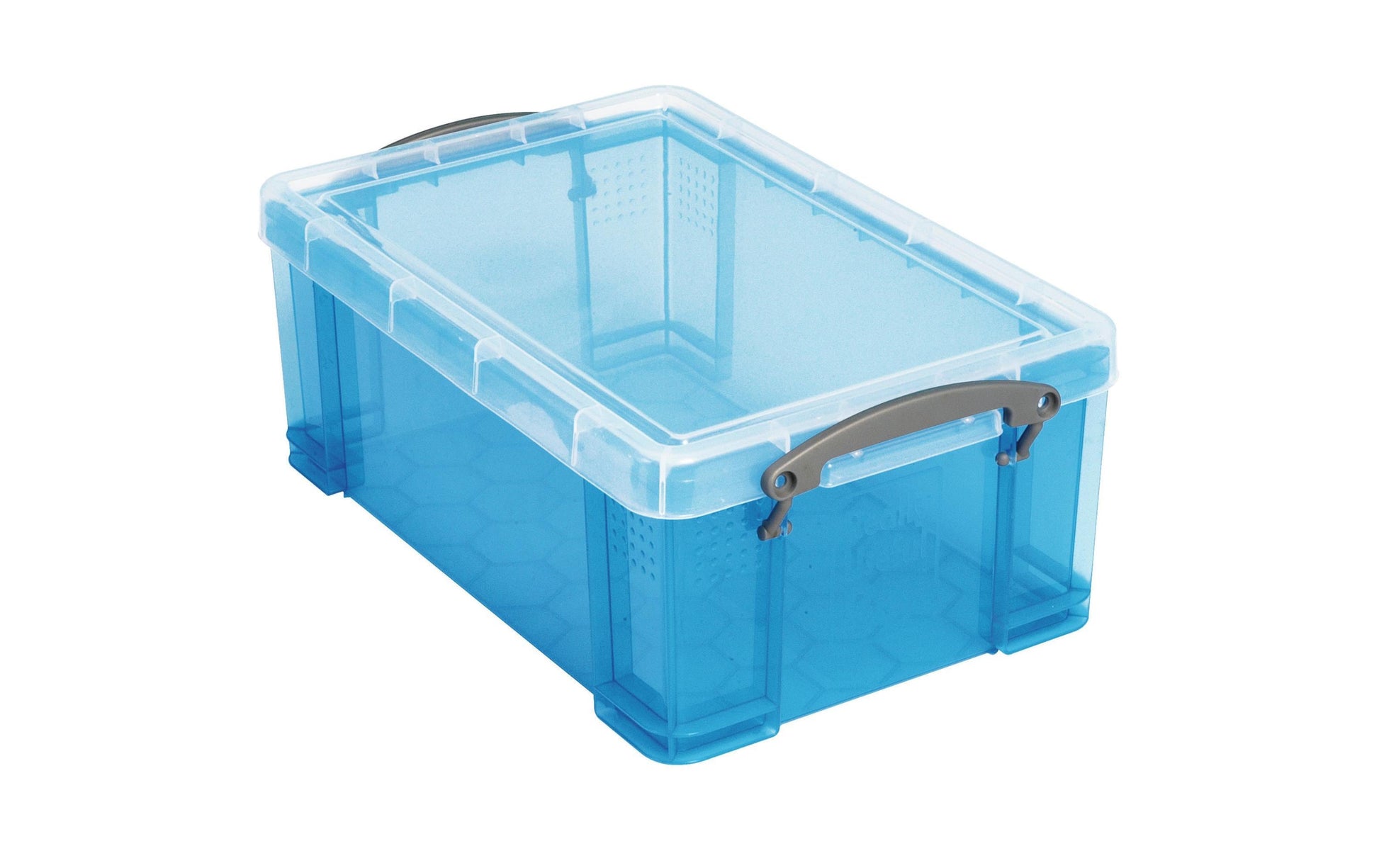 Really Useful Boxes Aufbewahrungsbox – Kunststoff, Blau, 39,5 × 15,5 × 25,5 cm – 1er-Pack