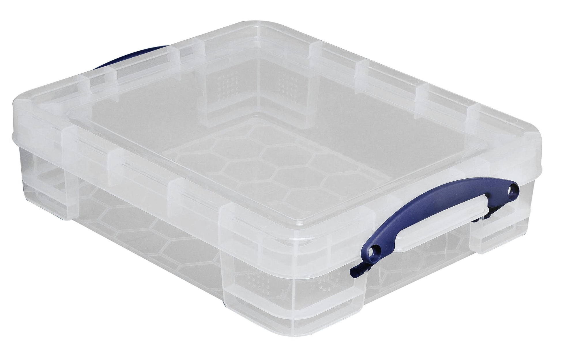 Really Useful Boxes Really Useful Box Aufbewahrungsbox 11 l – Kunststoff – Transparent – 456 × 120 × 356 mm