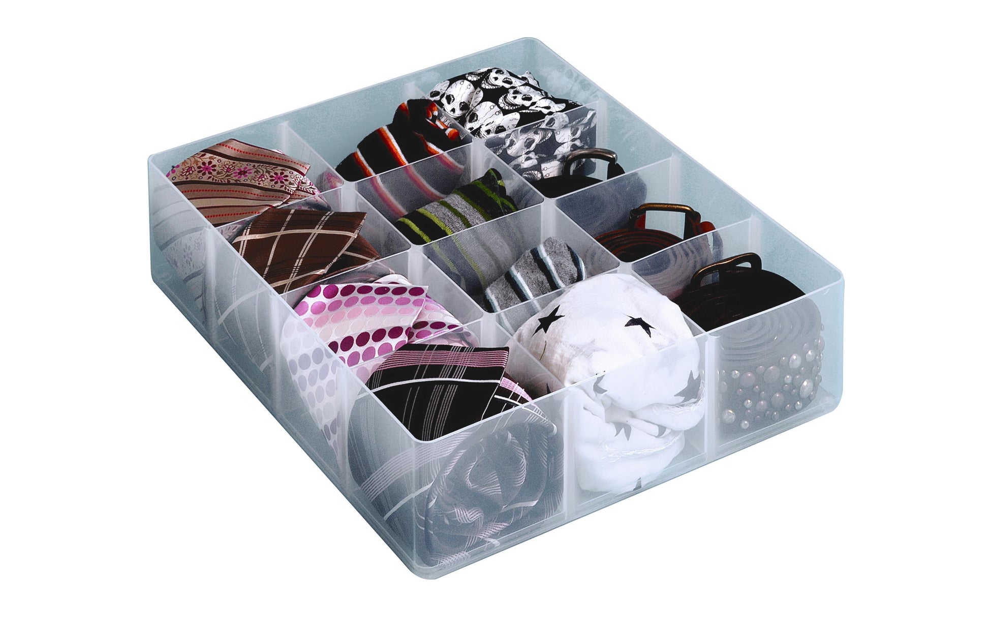 Really Useful Boxes Schubladeneinsatz – Kunststoff – Transparent – 375 × 90 × 310 mm