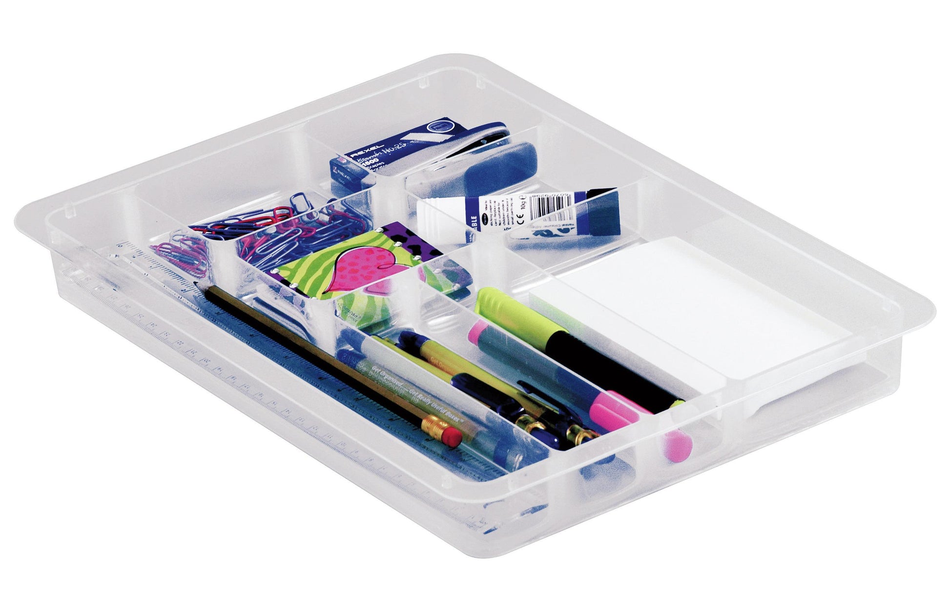 Really Useful Boxes Really Useful Box Einsatz 8 Fächer – Kunststoff – transparent – 372 × 33 × 243 mm